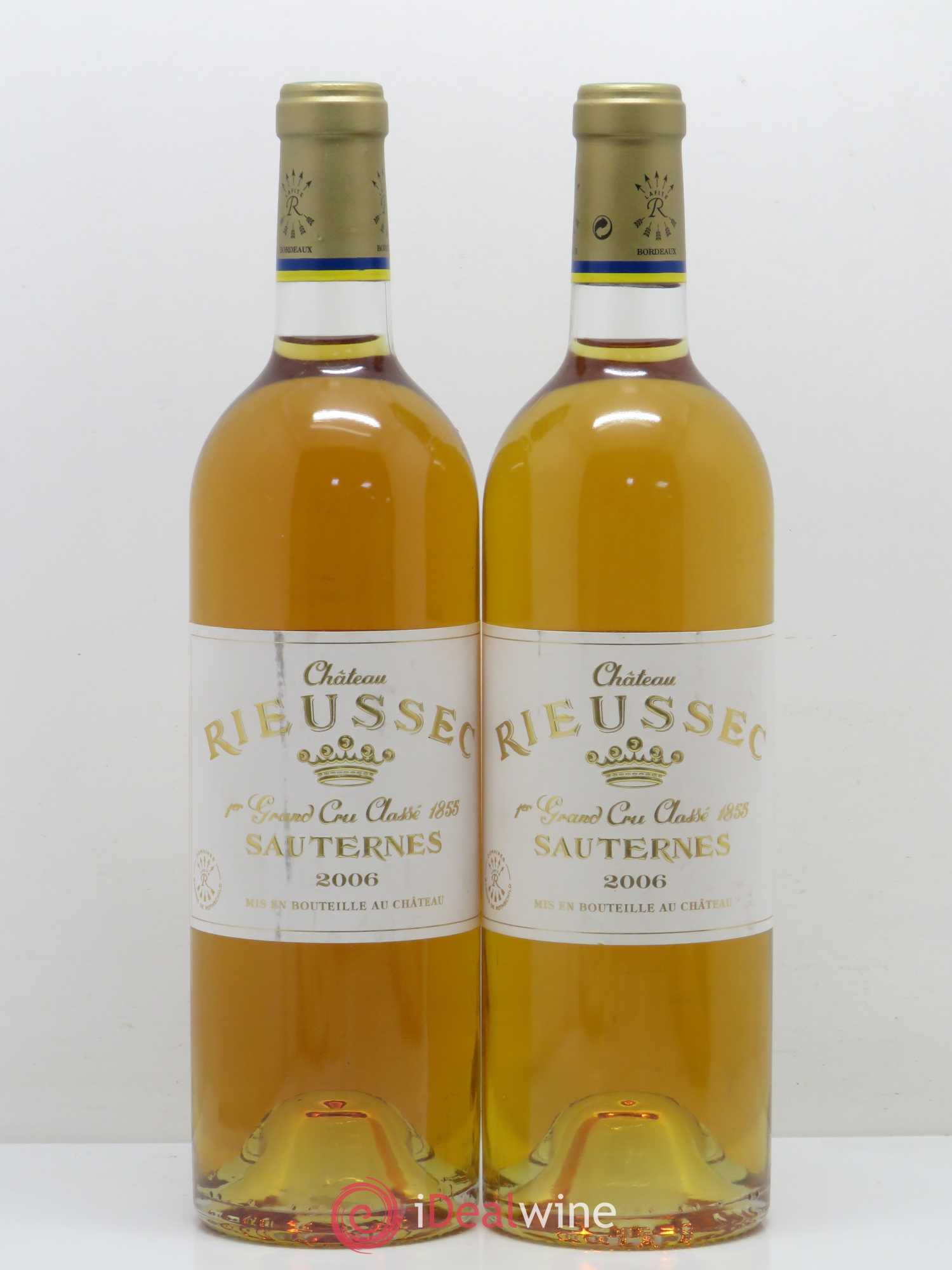 Château Rieussec 1er Grand Cru Classé 2006 - Lotto di 2 bottiglie - 0
