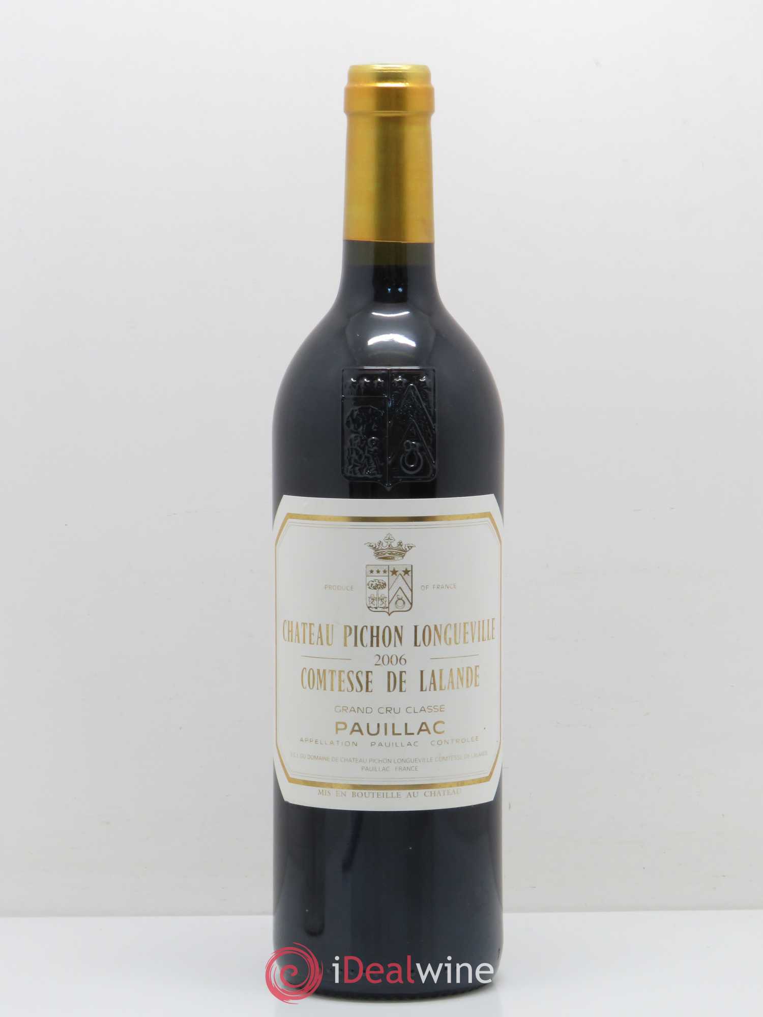 Château Pichon Longueville Comtesse de Lalande 2ème Grand Cru Classé 2006 - Lot de 1 bouteille - 0