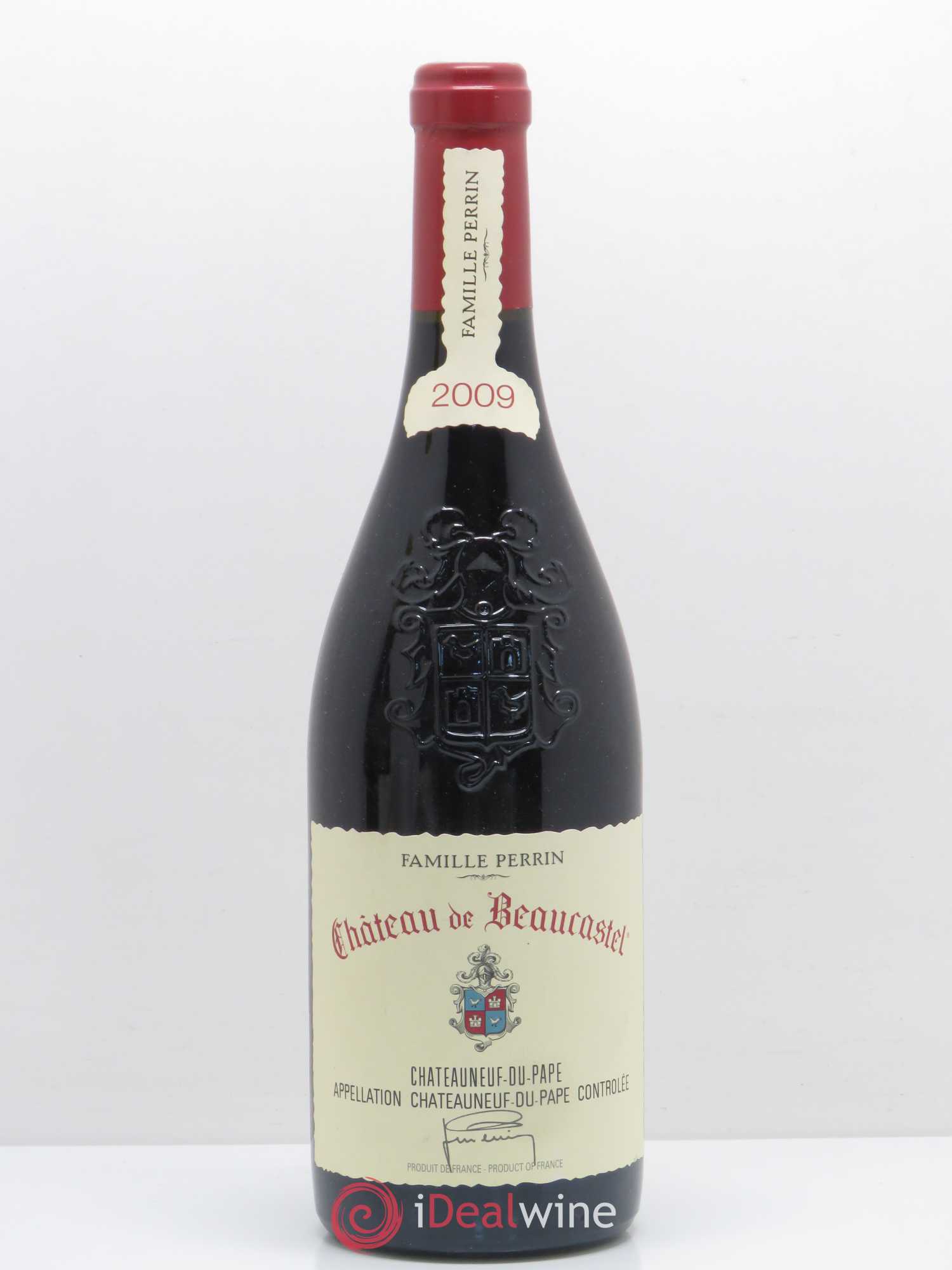 Châteauneuf-du-Pape Château de Beaucastel Famille Perrin 2009 - Lot de 1 bouteille - 0