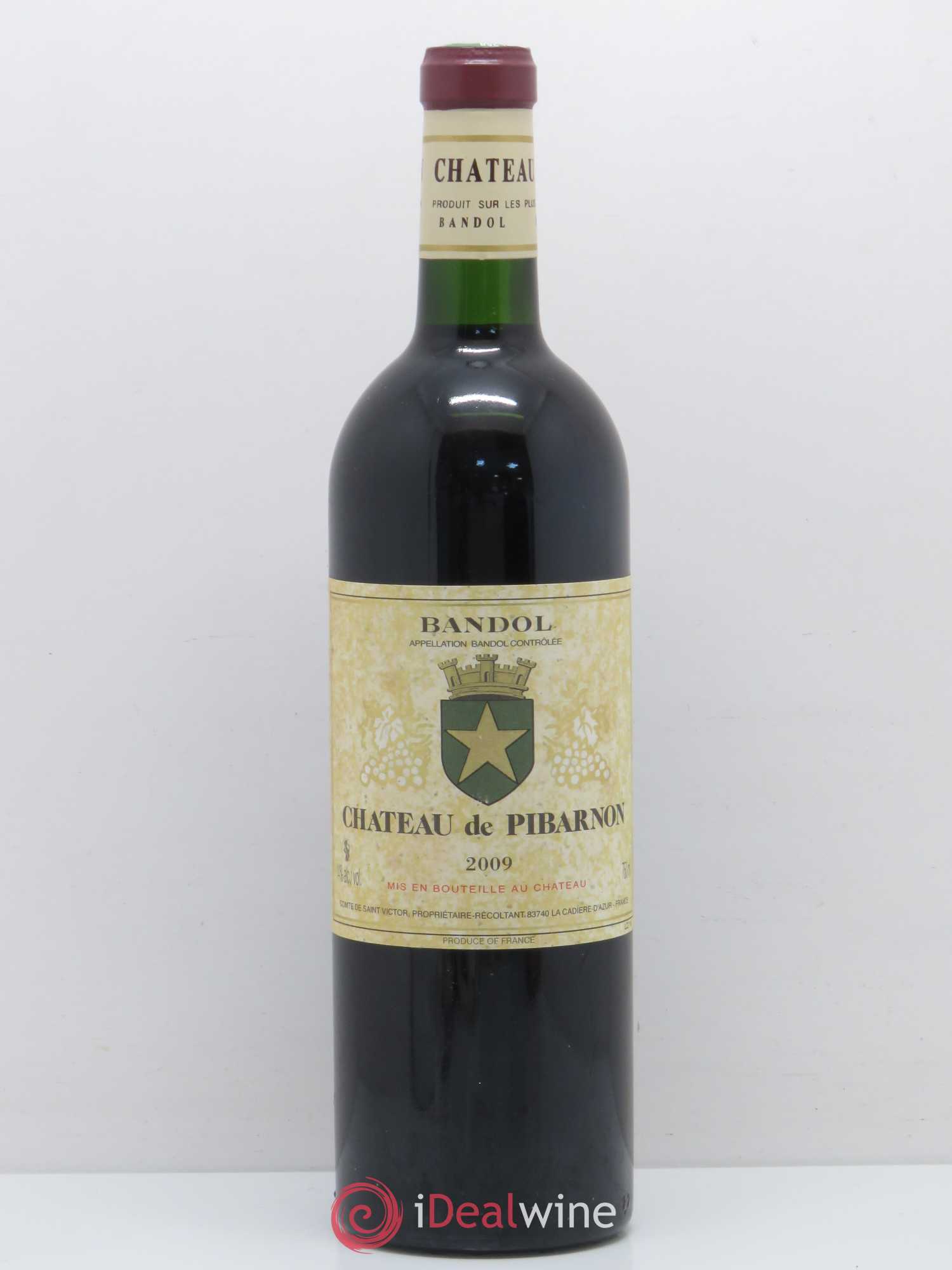 Bandol Château de Pibarnon Comte de Saint-Victor 2009 - Lot de 1 bouteille - 0