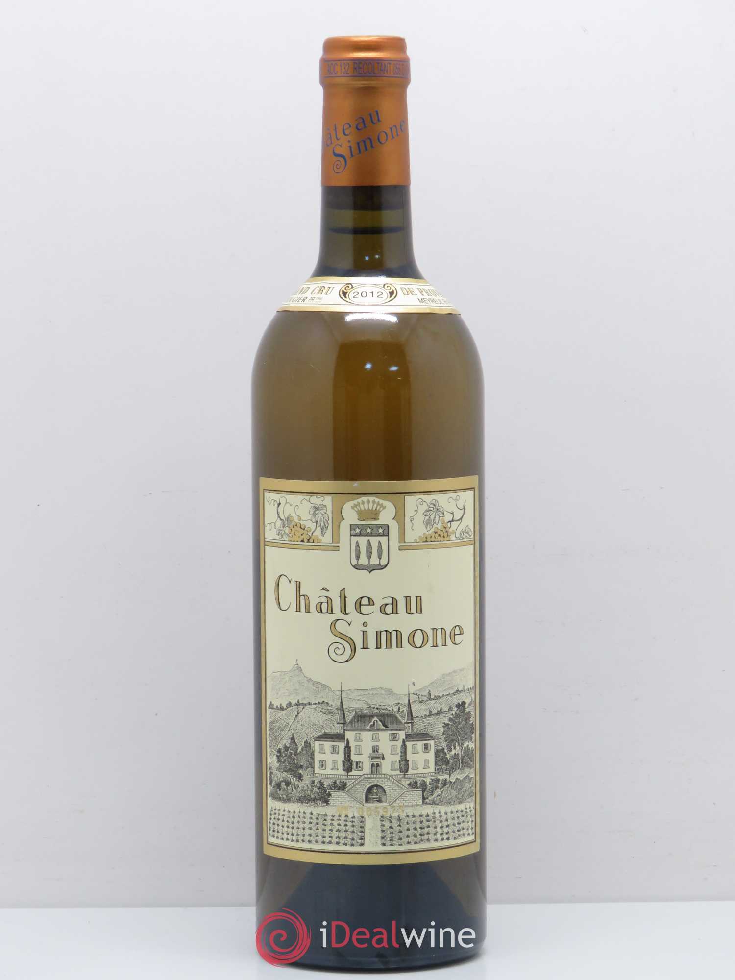 Palette Château Simone Famille Rougier 2012 - Lot de 1 bouteille - 0