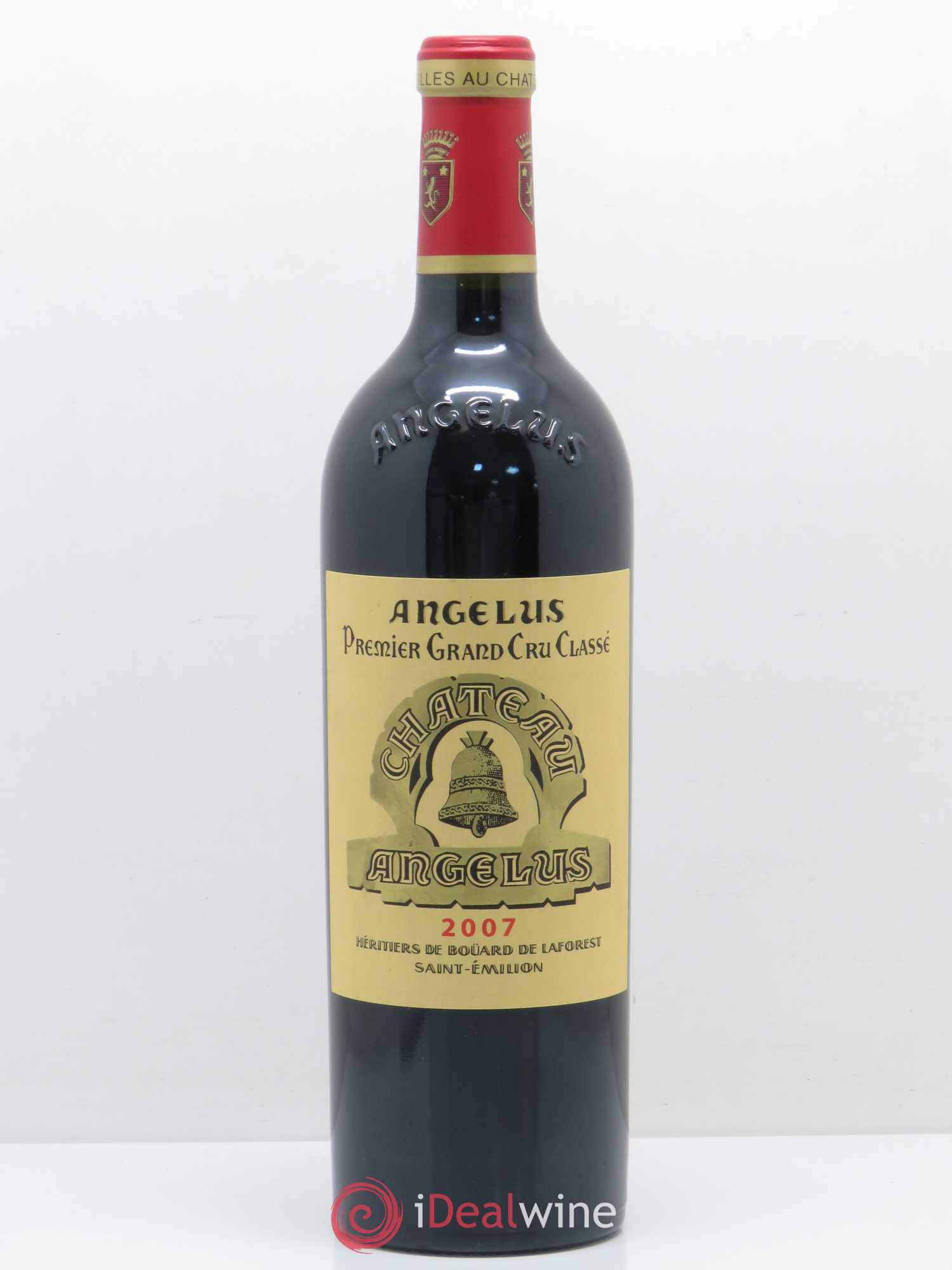 Château Angélus 1er Grand Cru Classé A 2007 - Lot de 1 bouteille - 0