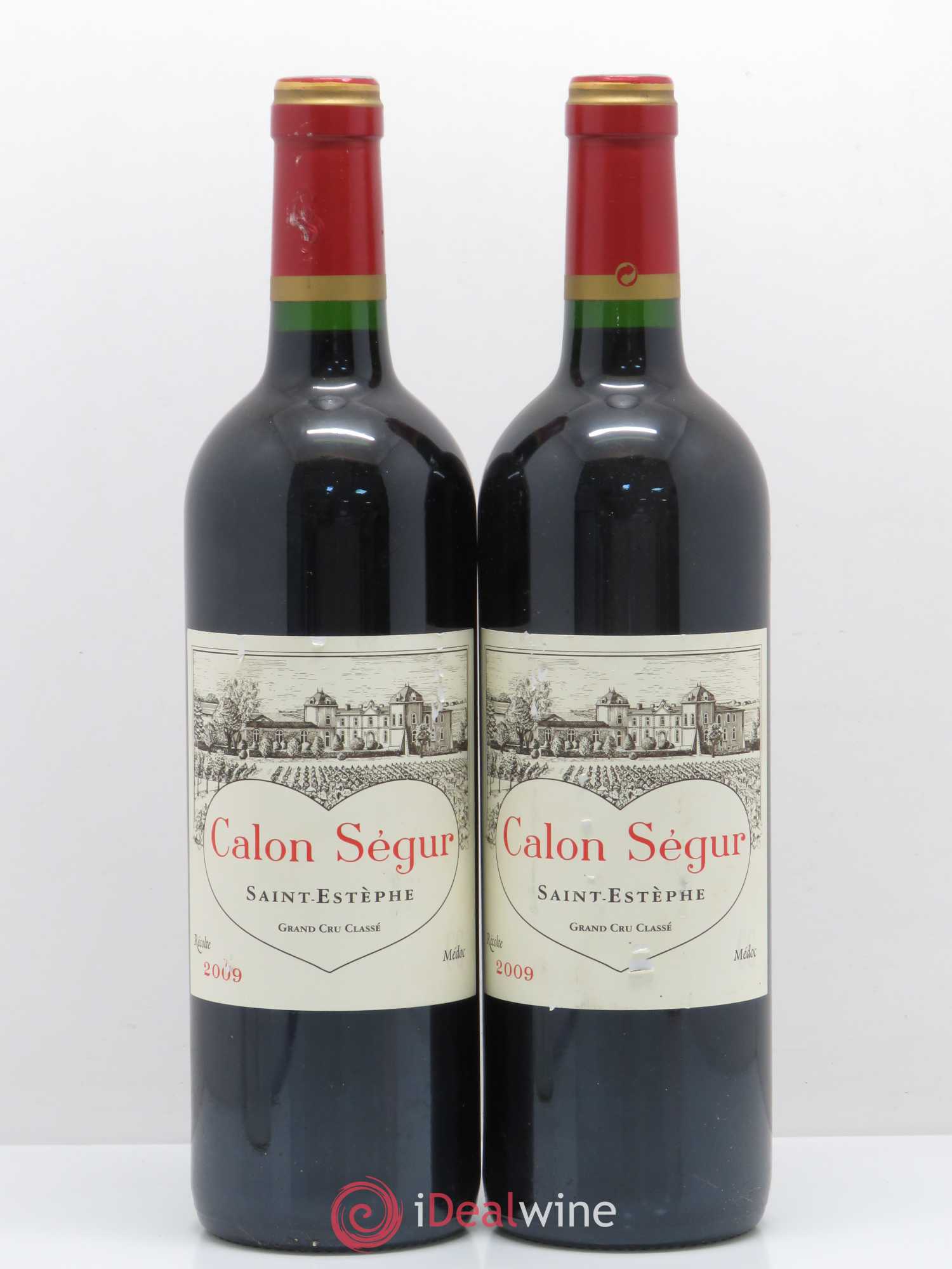 Château Calon Ségur 3ème Grand Cru Classé 2009 - Lot de 2 bouteilles - 0