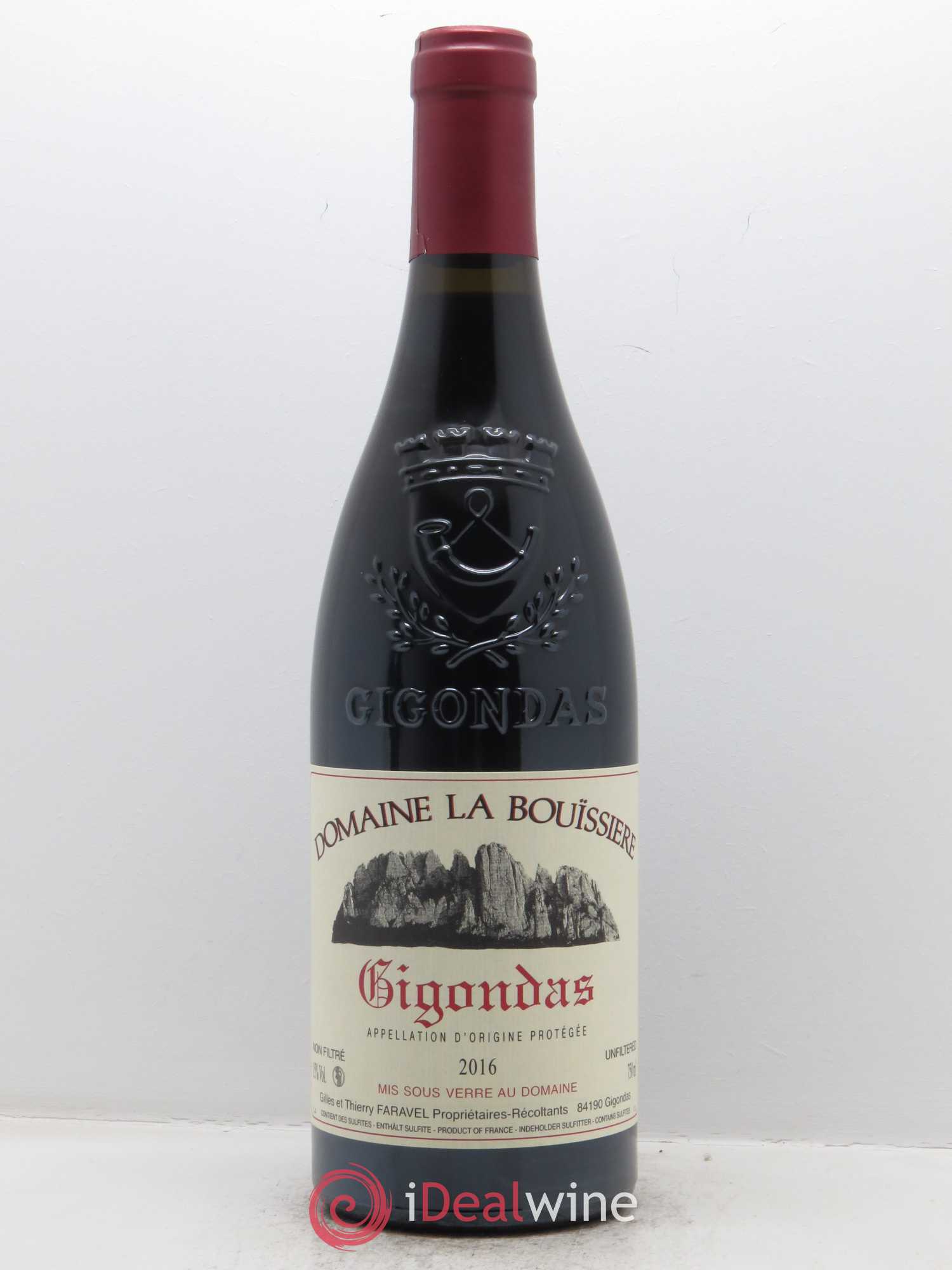 Gigondas La Bouïssière 2016 - Lot of 1 bottle - 0