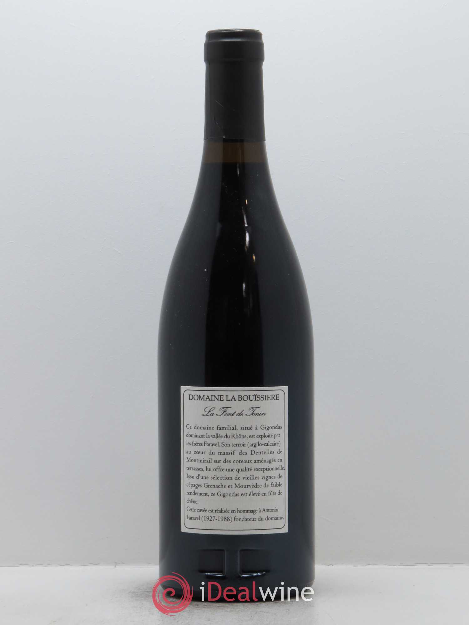 Gigondas La Font de Tonin La Bouïssière 2014 - Lot de 1 bouteille - 1