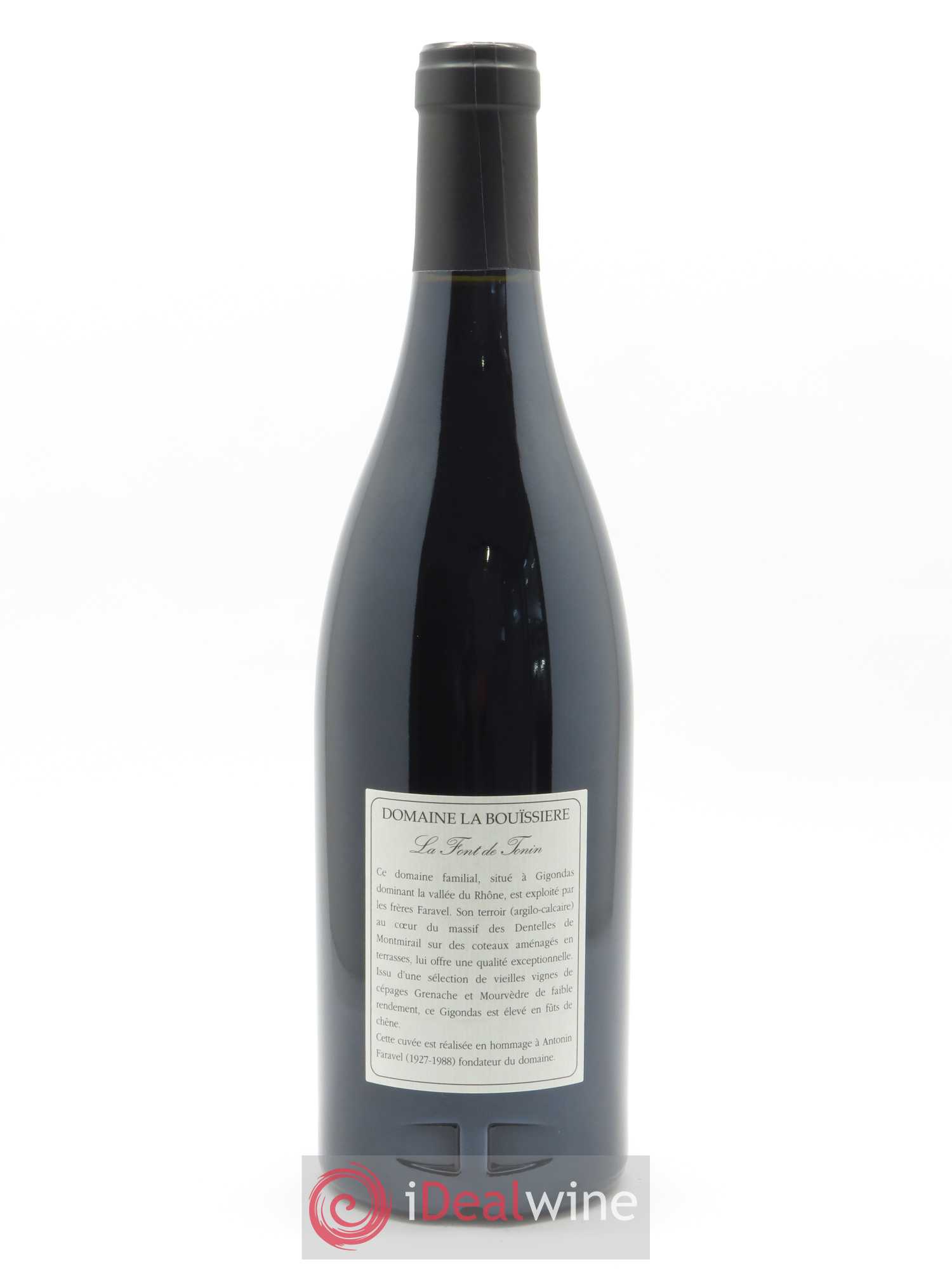 Gigondas La Font de Tonin La Bouïssière 2017 - Lot de 1 bouteille - 1