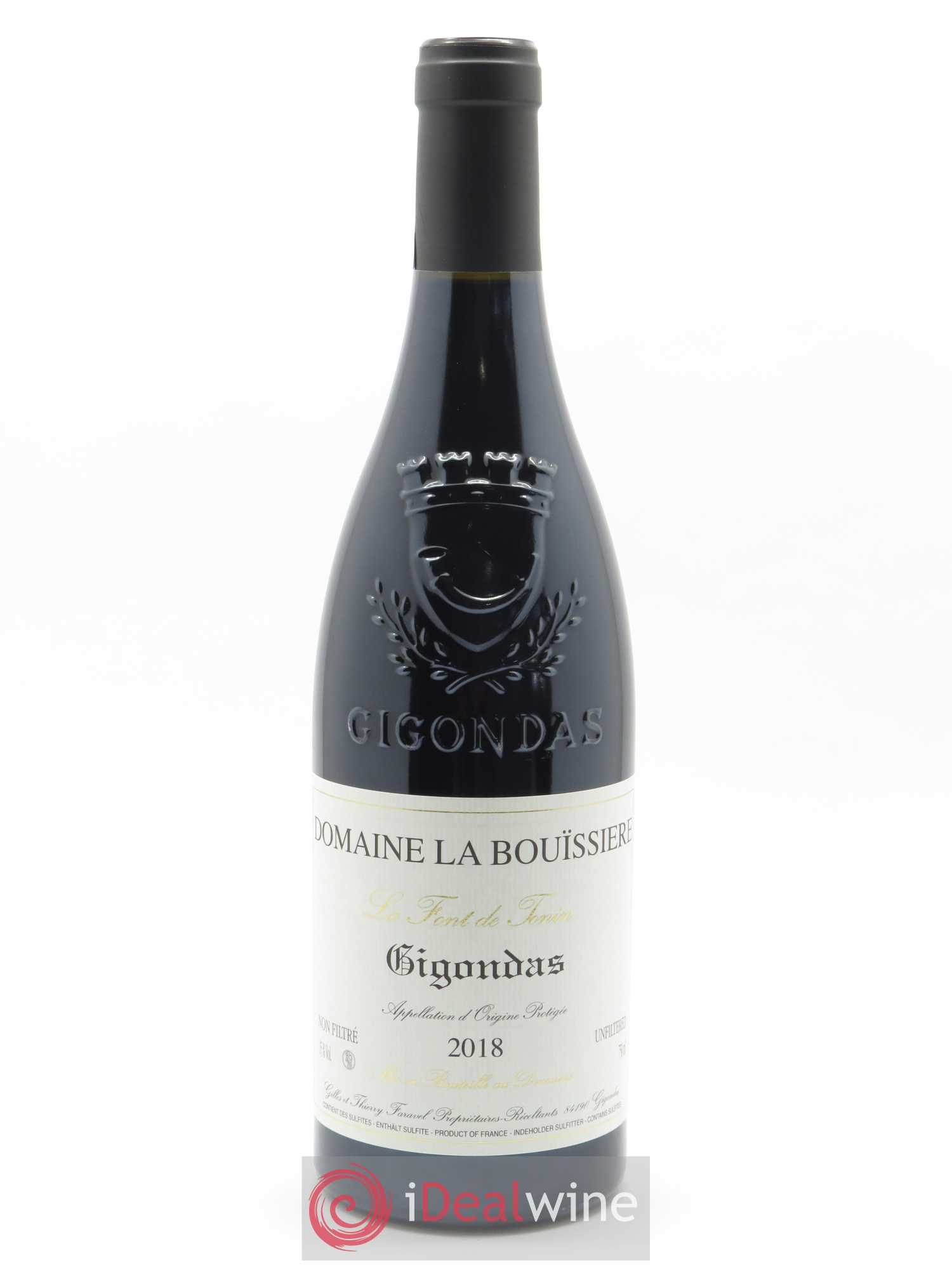 Gigondas La Font de Tonin La Bouïssière 2017 - Lot de 1 bouteille - 0