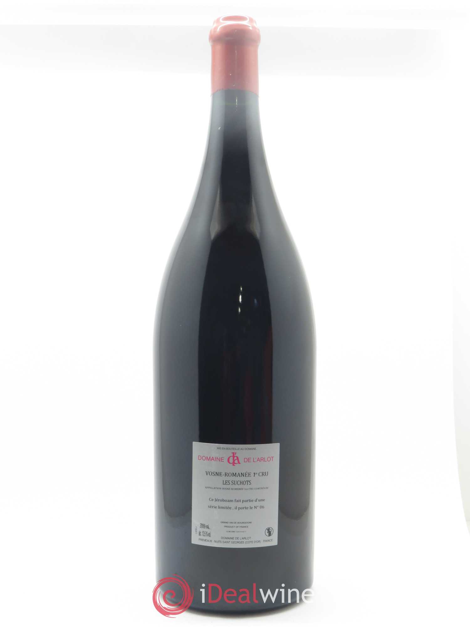 Vosne-Romanée 1er Cru Les Suchots Domaine de l'Arlot 2010 - Lot de 1 double magnum - 1