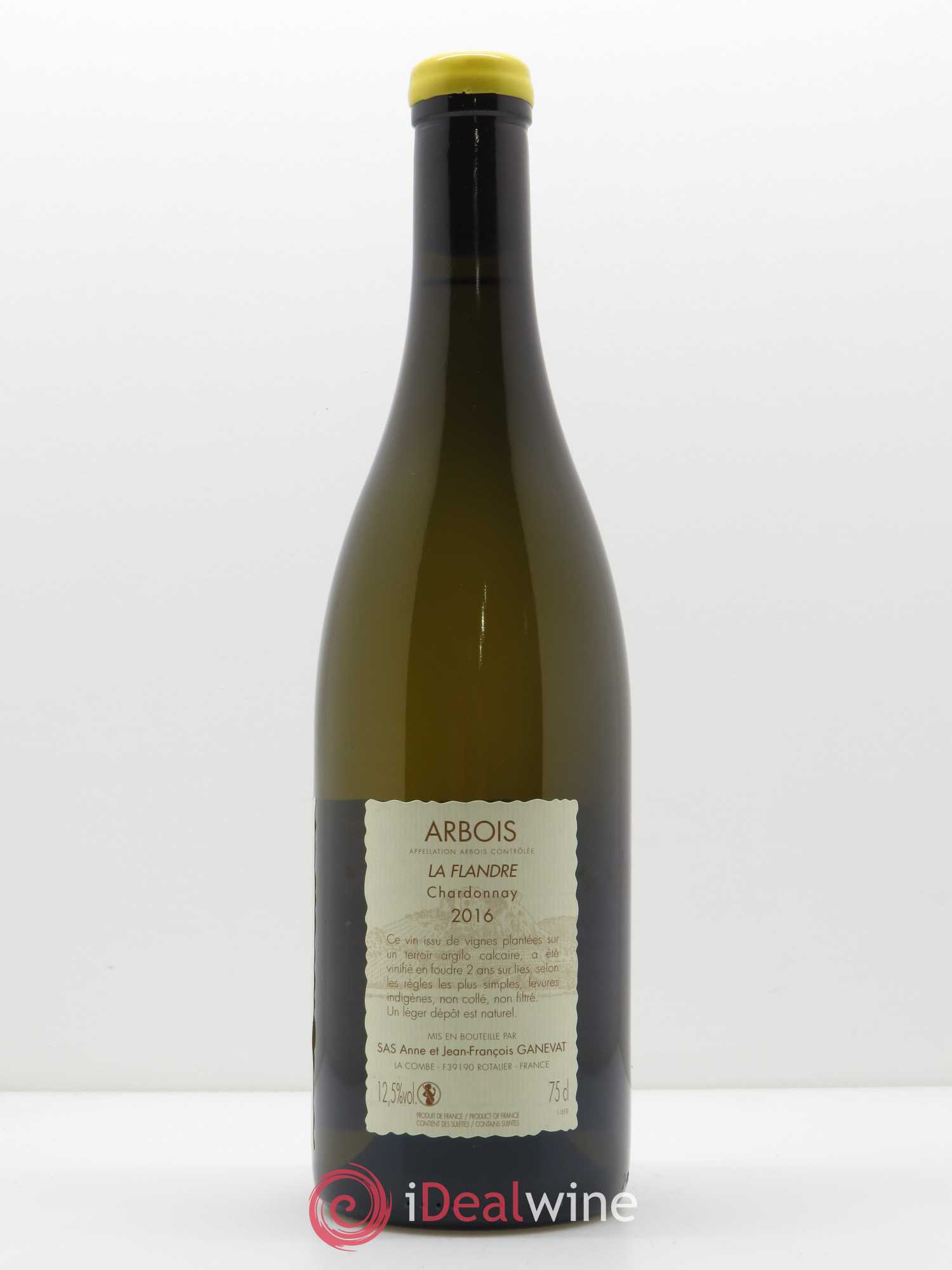 Arbois La Flandre Anne et Jean François Ganevat 2016 - Lot de 1 bouteille - 1