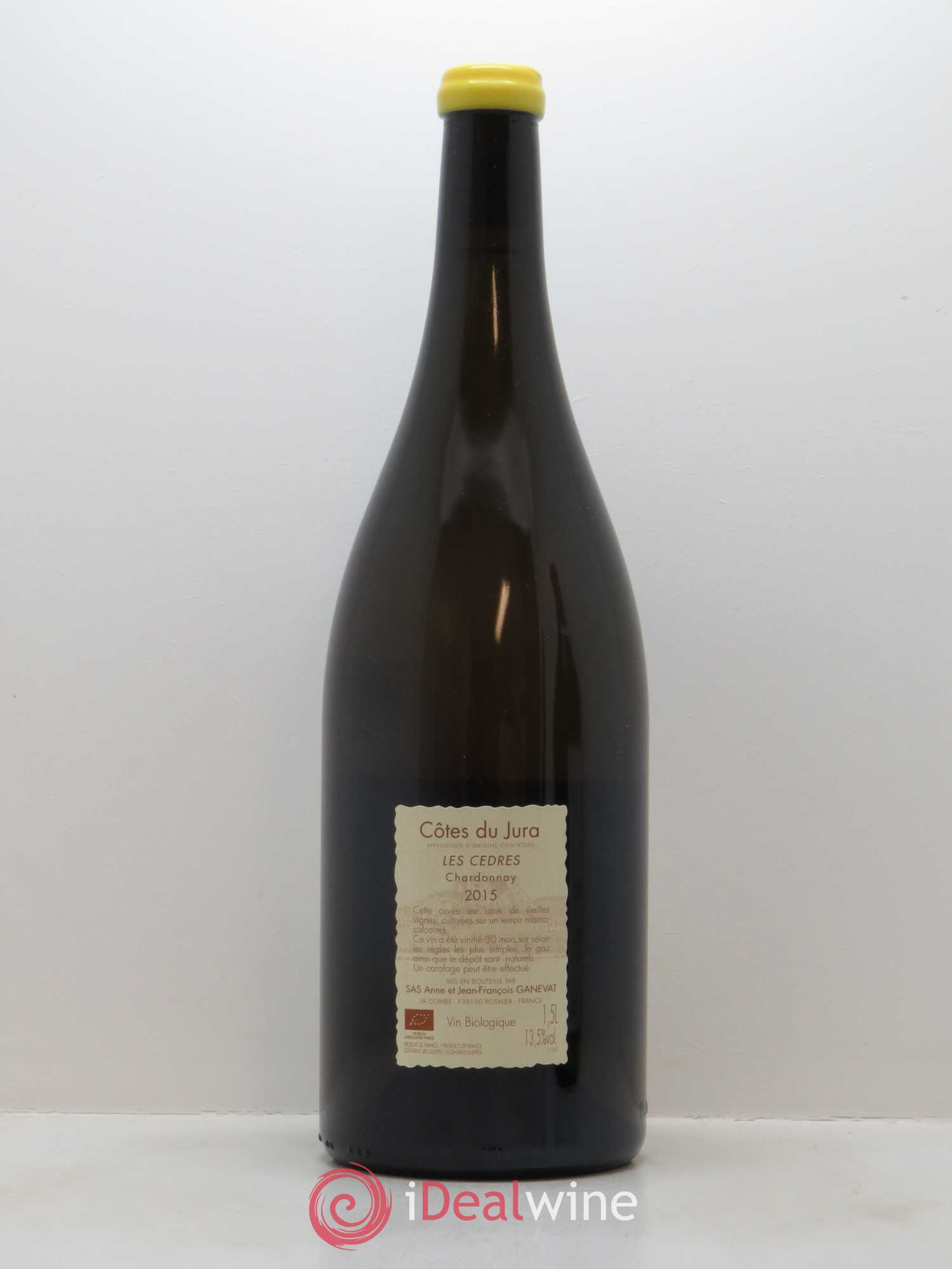 Vin de France (anciennement Côtes du Jura) Les Cèdres Anne et Jean François Ganevat 2015 - Lot de 1 magnum - 1