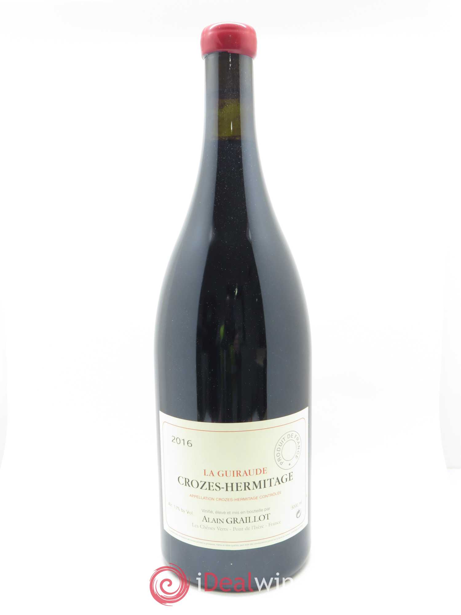 Crozes-Hermitage La Guiraude Domaine Graillot 2016 - Lot de 1 jeroboam - 0