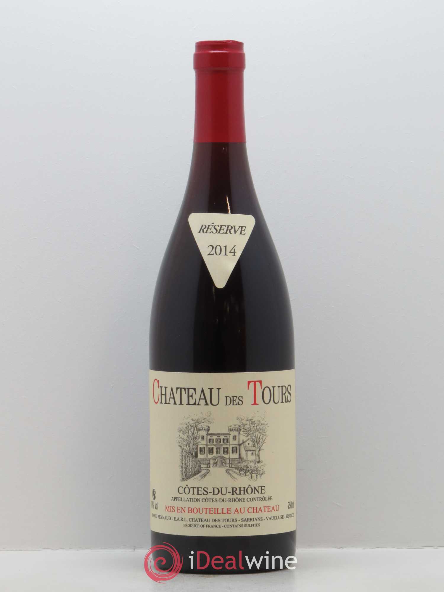 Côtes-du-Rhône Château des Tours Emmanuel Reynaud 2014 - Lot de 1 bouteille - 0
