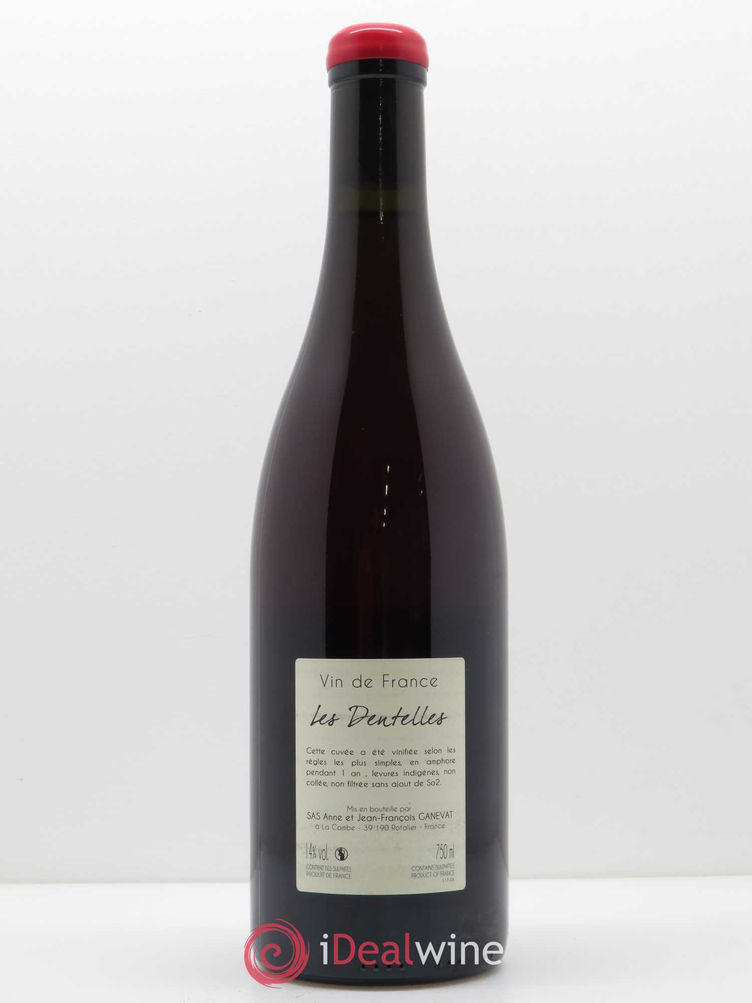 Vin de France Les Dentelles Anne et Jean François Ganevat - Lot de 1 bouteille - 1