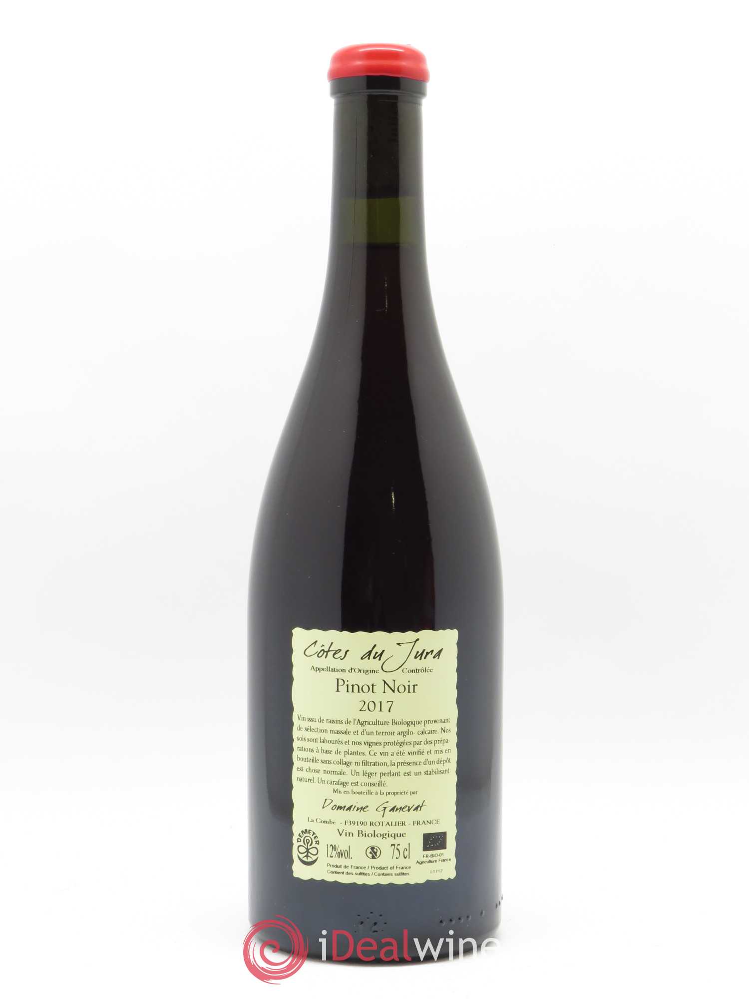 Côtes du Jura Cuvée Julien Jean-François Ganevat (Domaine) 2017 - Lot de 1 bouteille - 1
