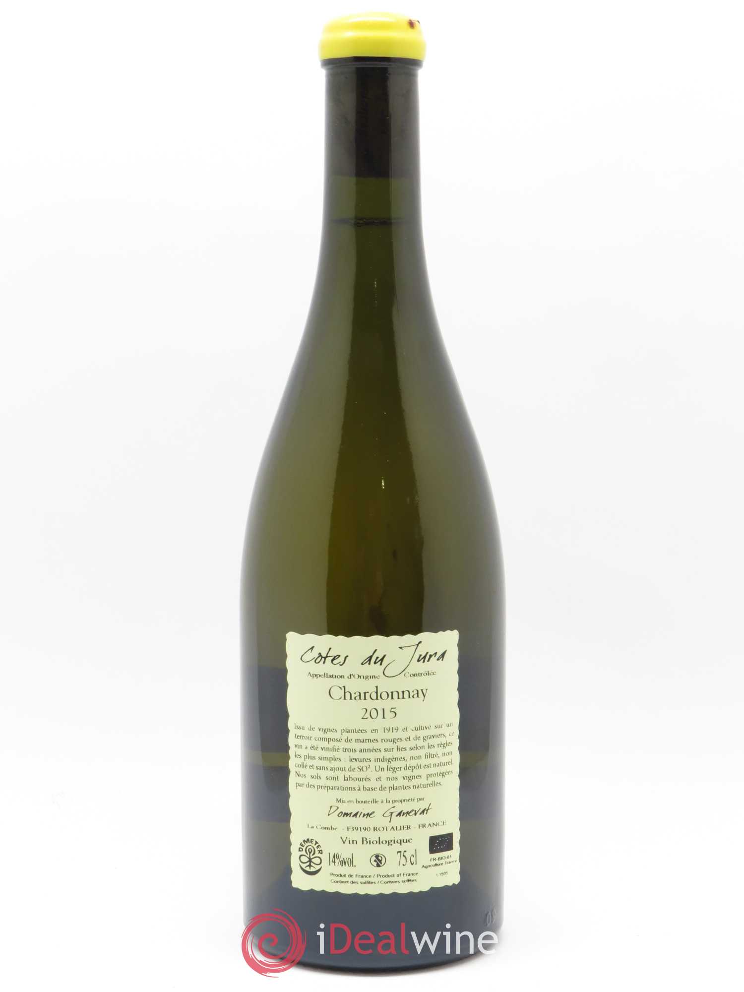 Côtes du Jura Les Grands Teppes Vieilles Vignes Jean-François Ganevat (Domaine) 2015 - Lot de 1 bouteille - 1