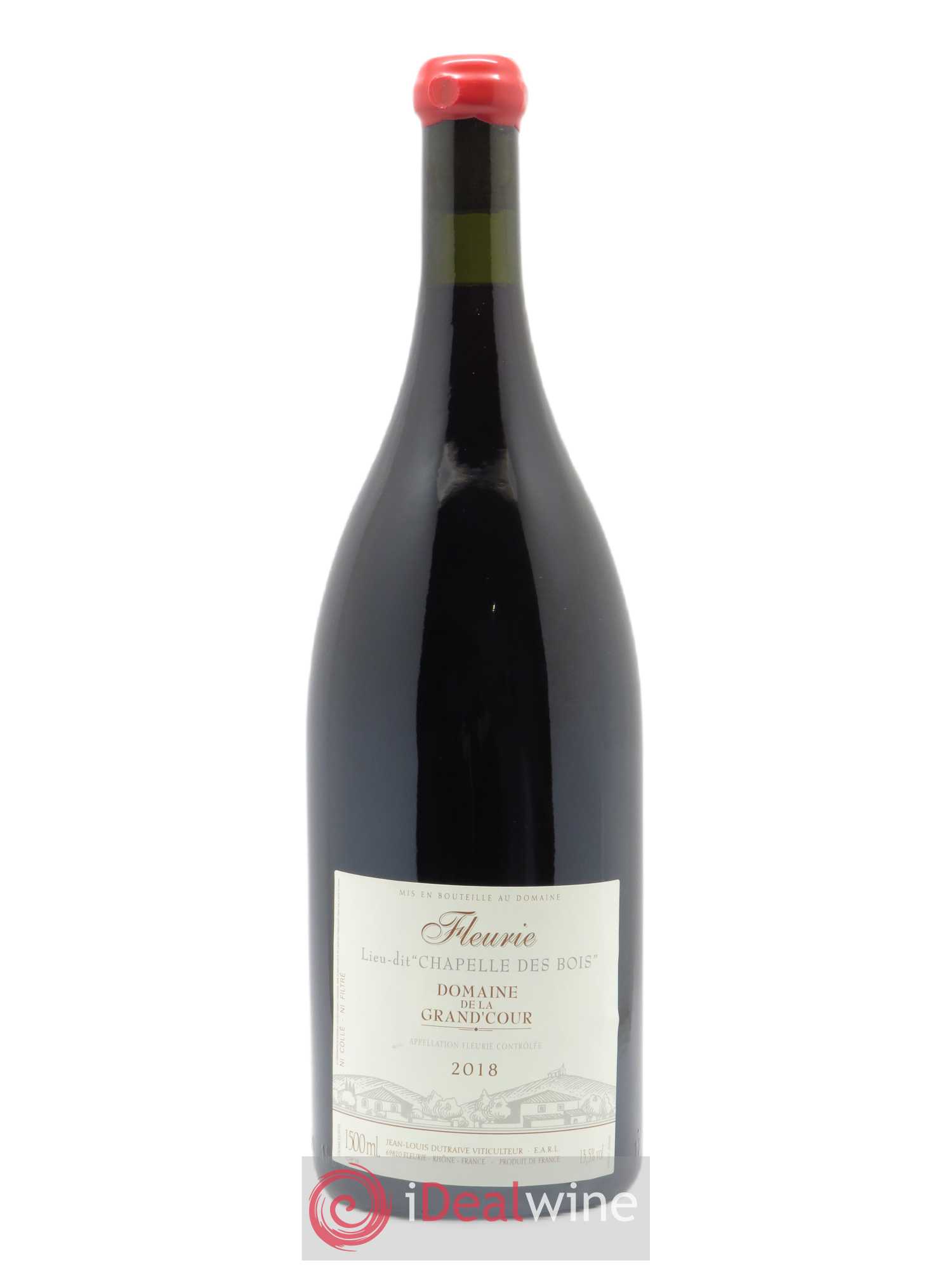 Fleurie Chapelle des bois Grand'cour (Domaine de la) - Jean-Louis Dutraive 2018 - Lot de 1 magnum - 0