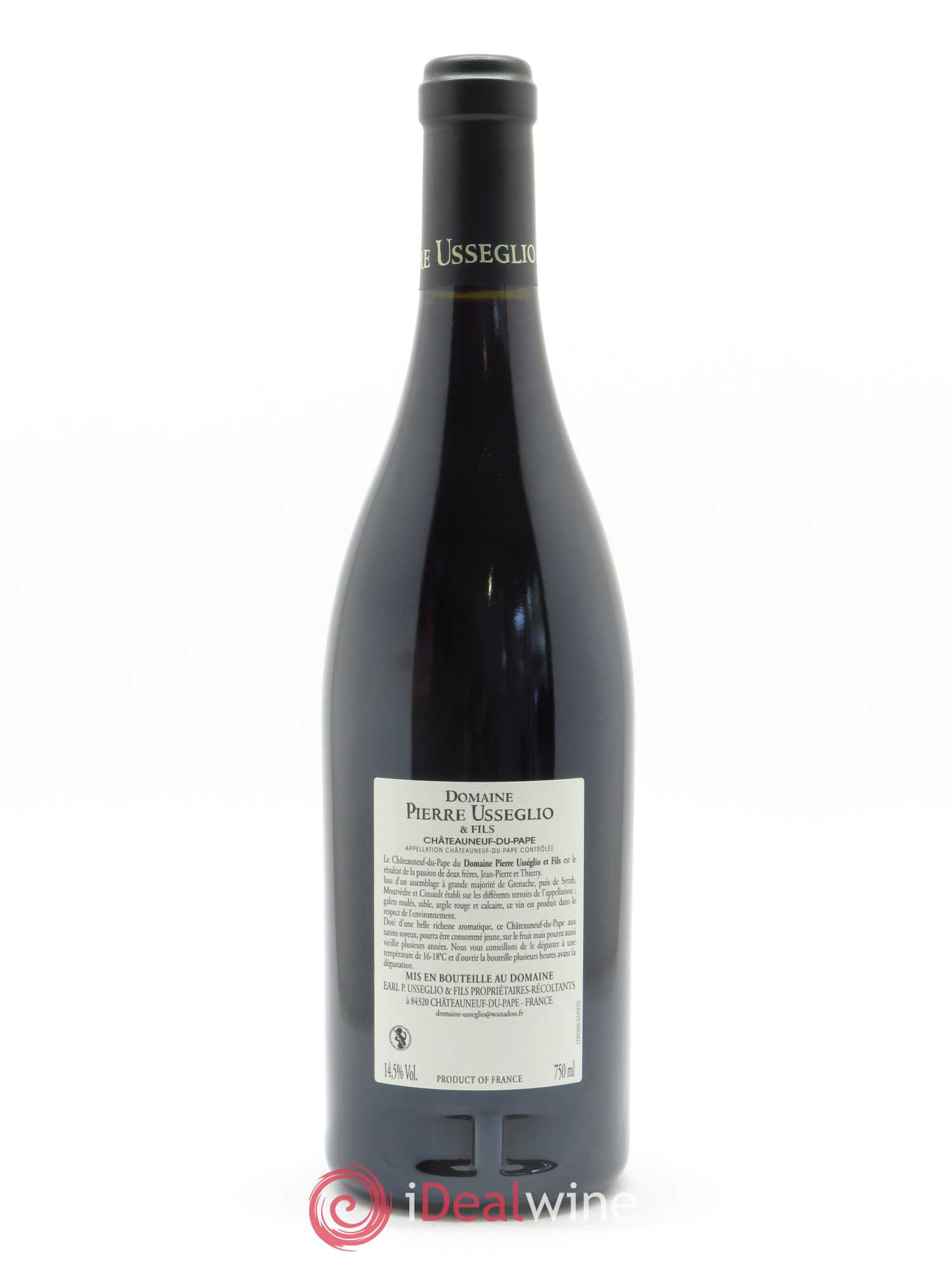 Châteauneuf-du-Pape Tradition Pierre Usseglio & Fils 2009 - Lot de 1 bouteille - 1