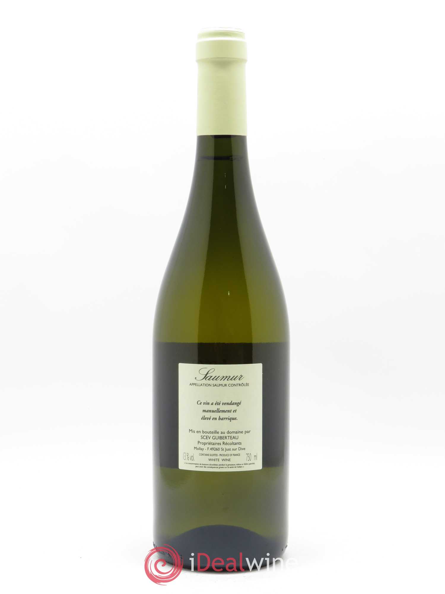 Saumur Brézé Domaine Guiberteau 2016 - Lot de 1 bouteille - 1