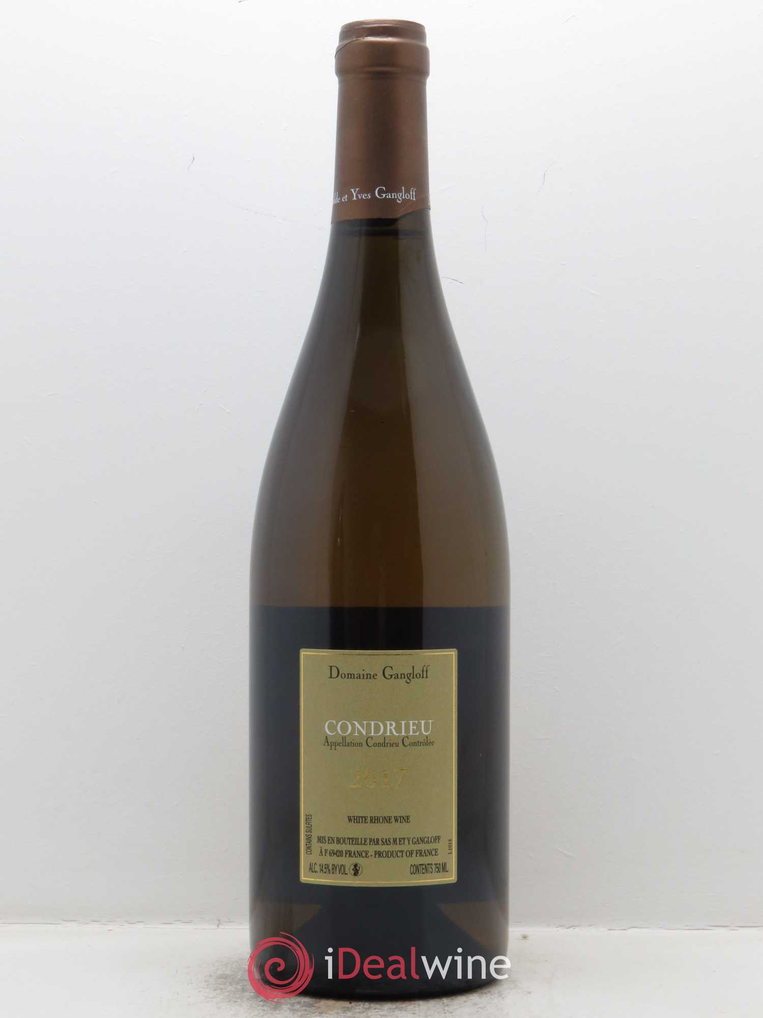Condrieu Domaine Gangloff (Domaine) 2017 - Lot de 1 bouteille - 1
