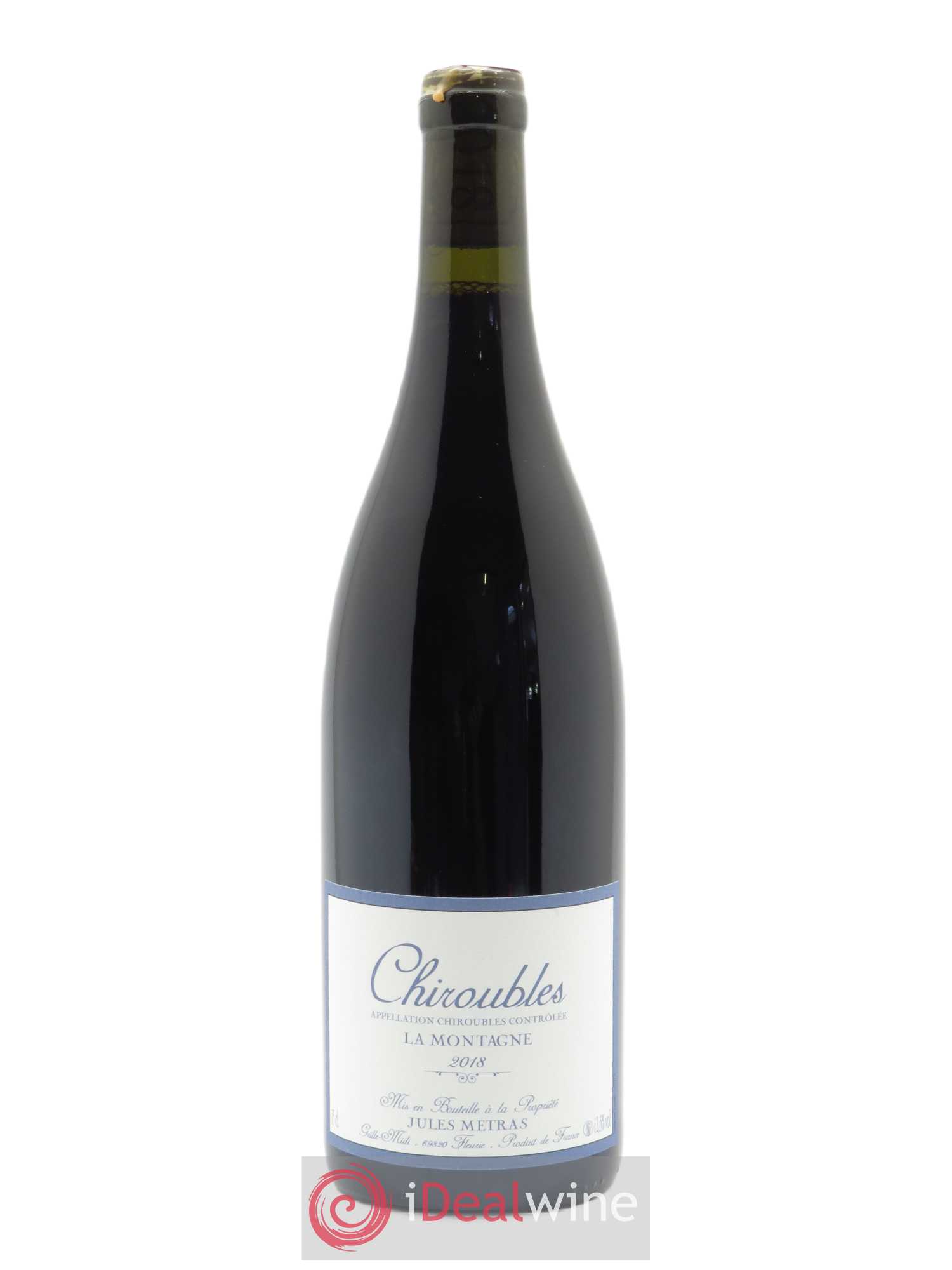 Chiroubles La Montagne Jules Métras (Domaine) 2018 - Lot de 1 bouteille - 0