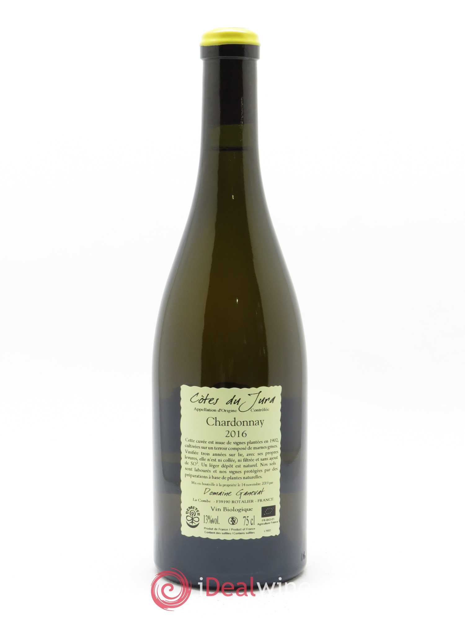 Côtes du Jura Les Chalasses Vieilles Vignes Jean-François Ganevat (Domaine) 2016 - Lot de 1 bouteille - 1