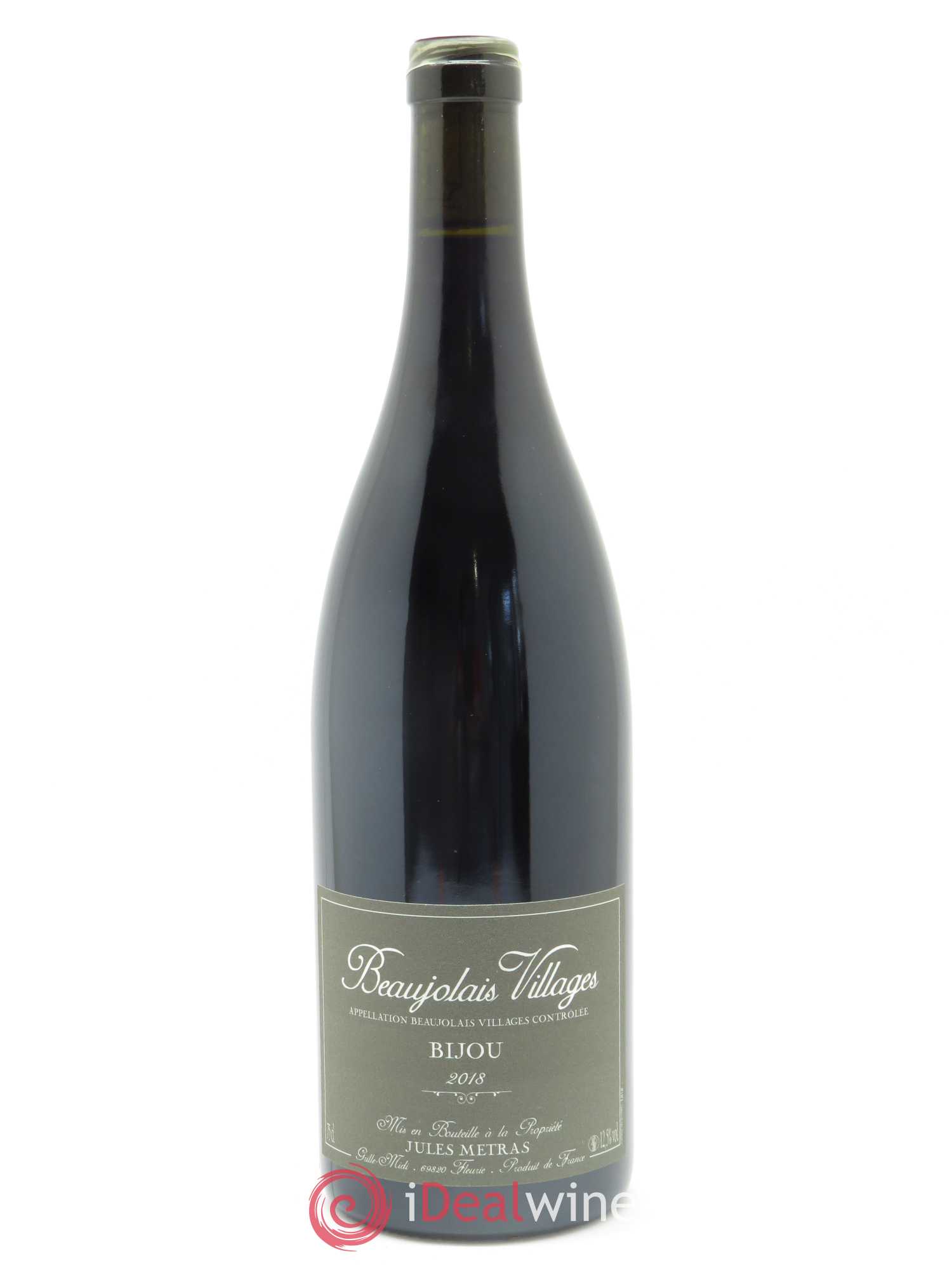 Beaujolais Bijou Jules Métras (Domaine) 2018 - Lot de 1 bouteille - 0