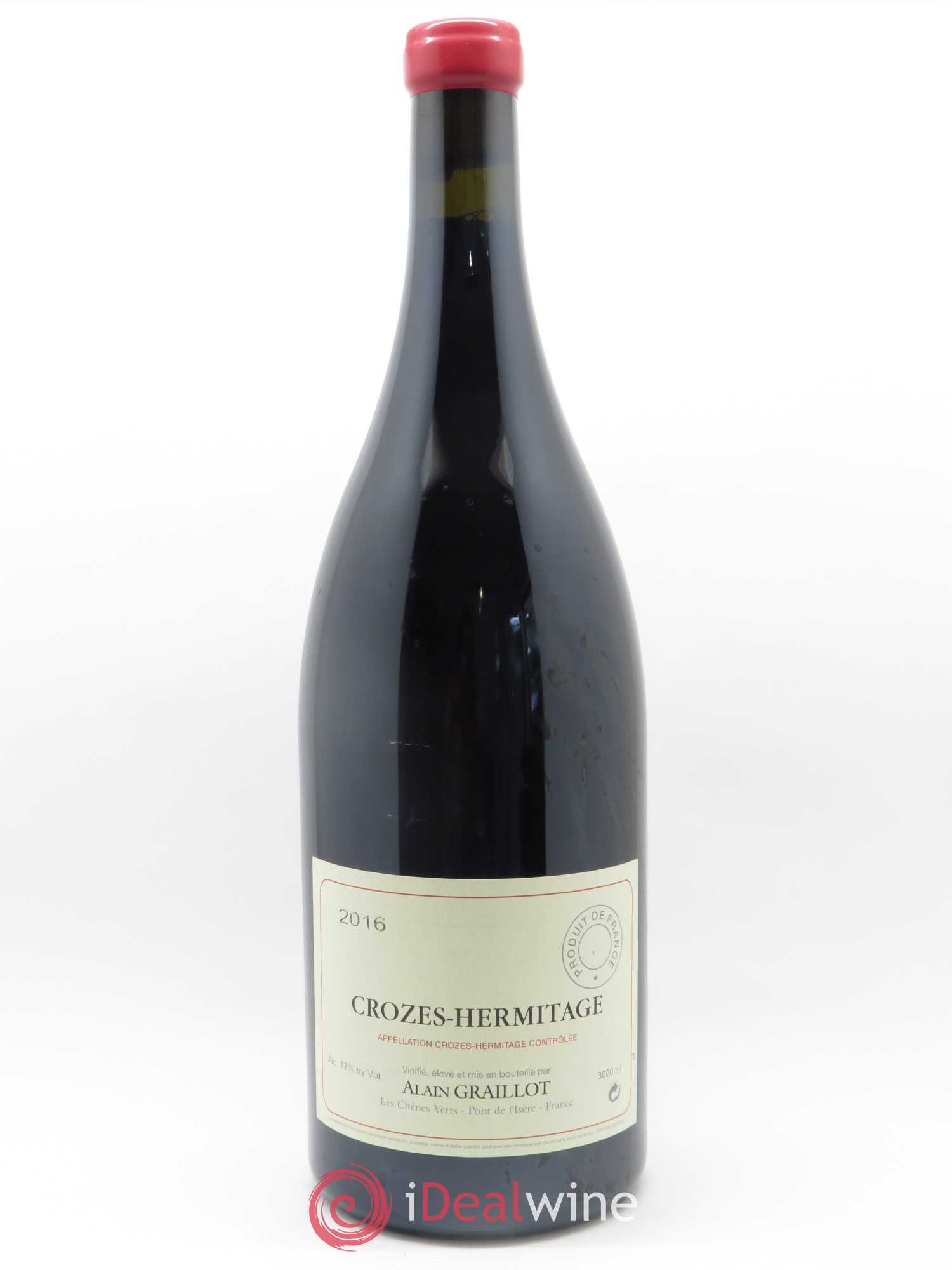 Crozes-Hermitage Domaine Graillot 2016 - Lot de 1 double magnum - 0