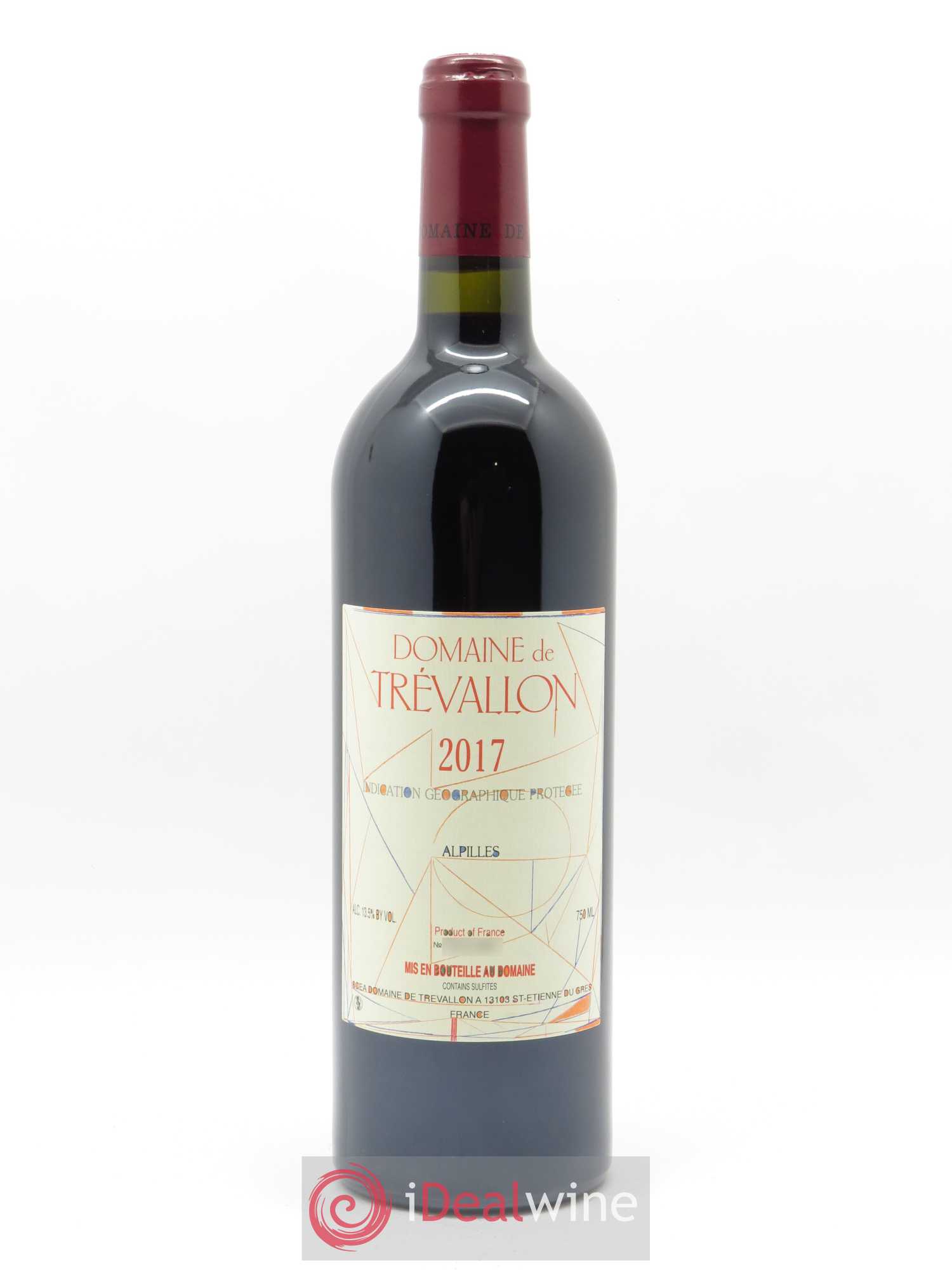 IGP Alpilles Trévallon (Domaine de) Eloi Dürrbach 2017 - Lot of 1 bottle - 0
