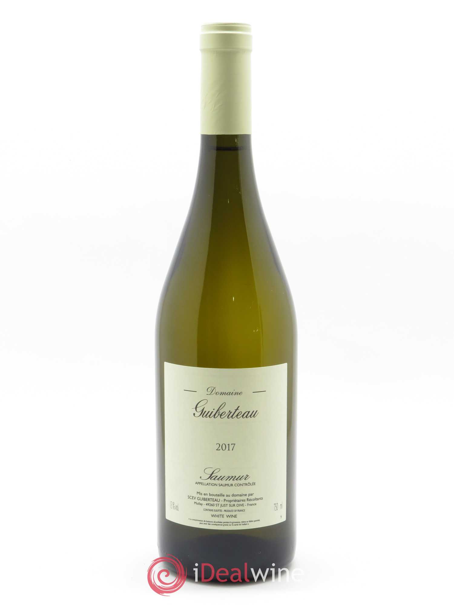 Saumur Domaine Guiberteau 2017 - Lot de 1 bouteille - 0