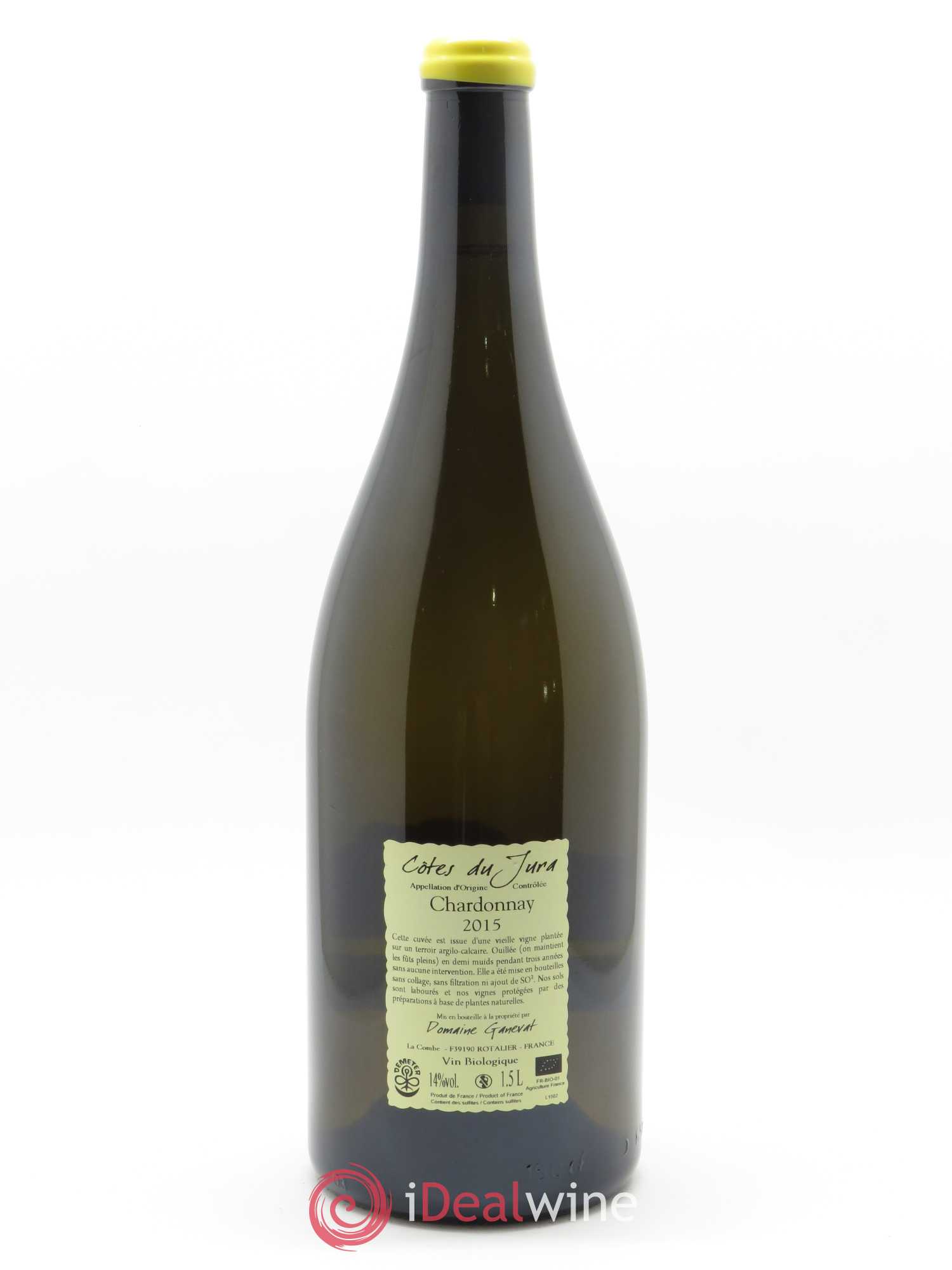 Côtes du Jura Les Chamois du Paradis Jean-François Ganevat (Domaine) 2015 - Lot de 1 magnum - 1
