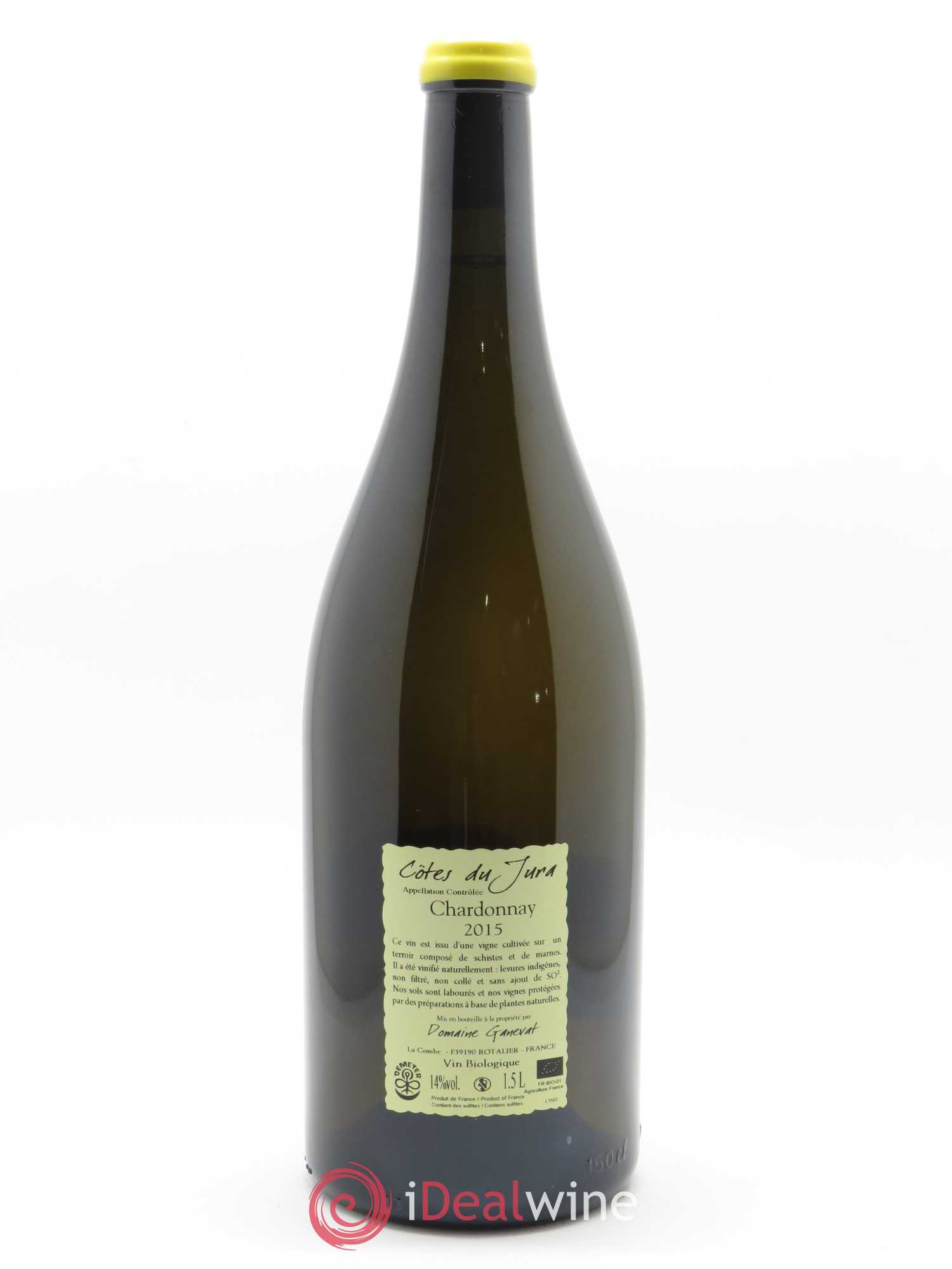 Côtes du Jura Grusse en Billat Jean-François Ganevat (Domaine) 2015 - Lot de 1 magnum - 1