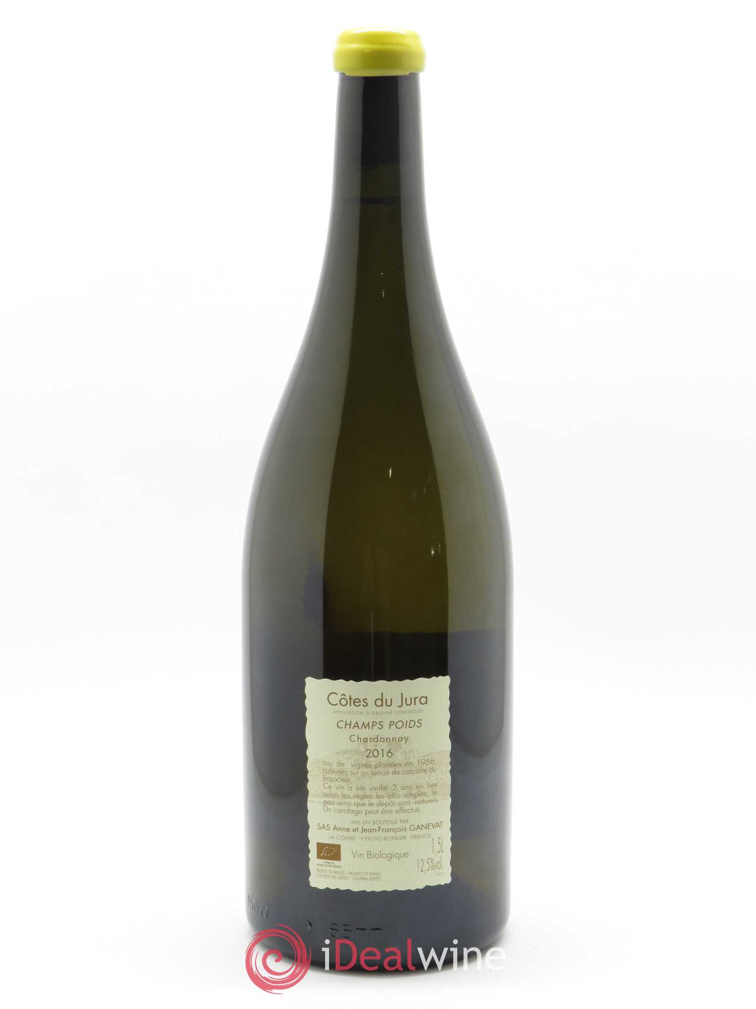 Côtes du Jura Champs Poids Anne et Jean François Ganevat 2016 - Lot de 1 magnum - 1
