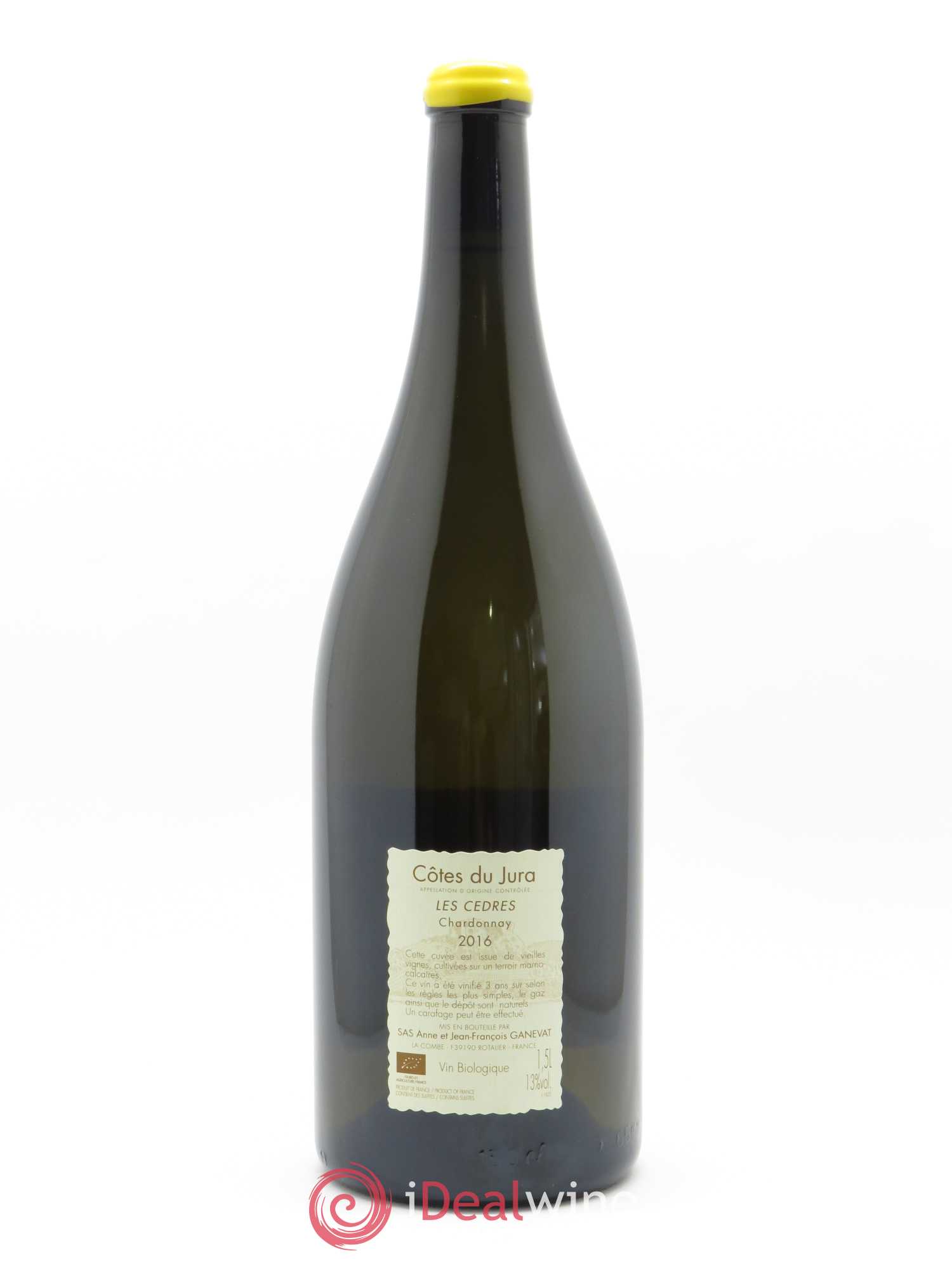 Vin de France (anciennement Côtes du Jura) Les Cèdres Anne et Jean François Ganevat 2016 - Lot de 1 magnum - 1