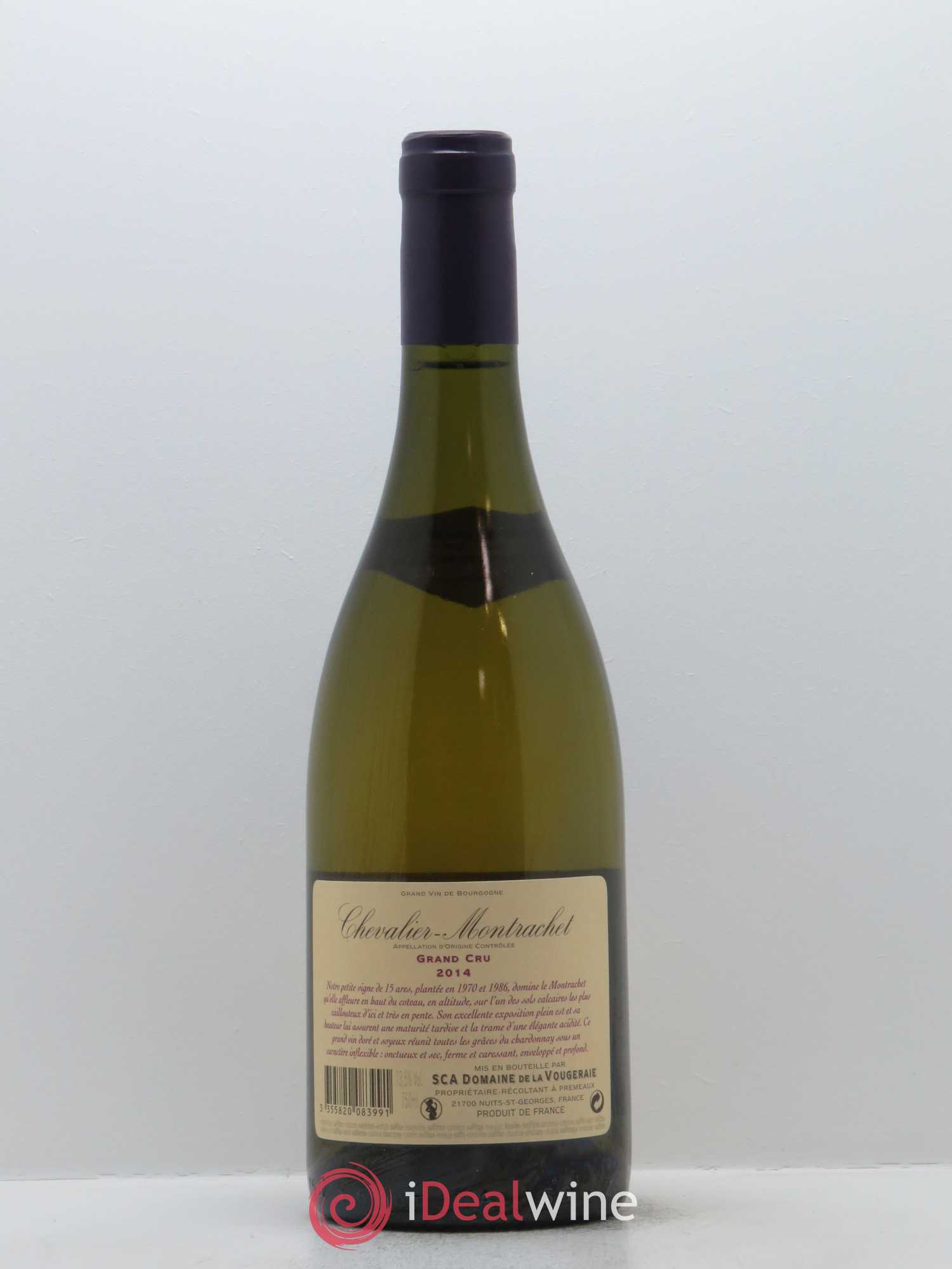 Chevalier-Montrachet Grand Cru La Vougeraie 2014 - Lot de 1 bouteille - 1
