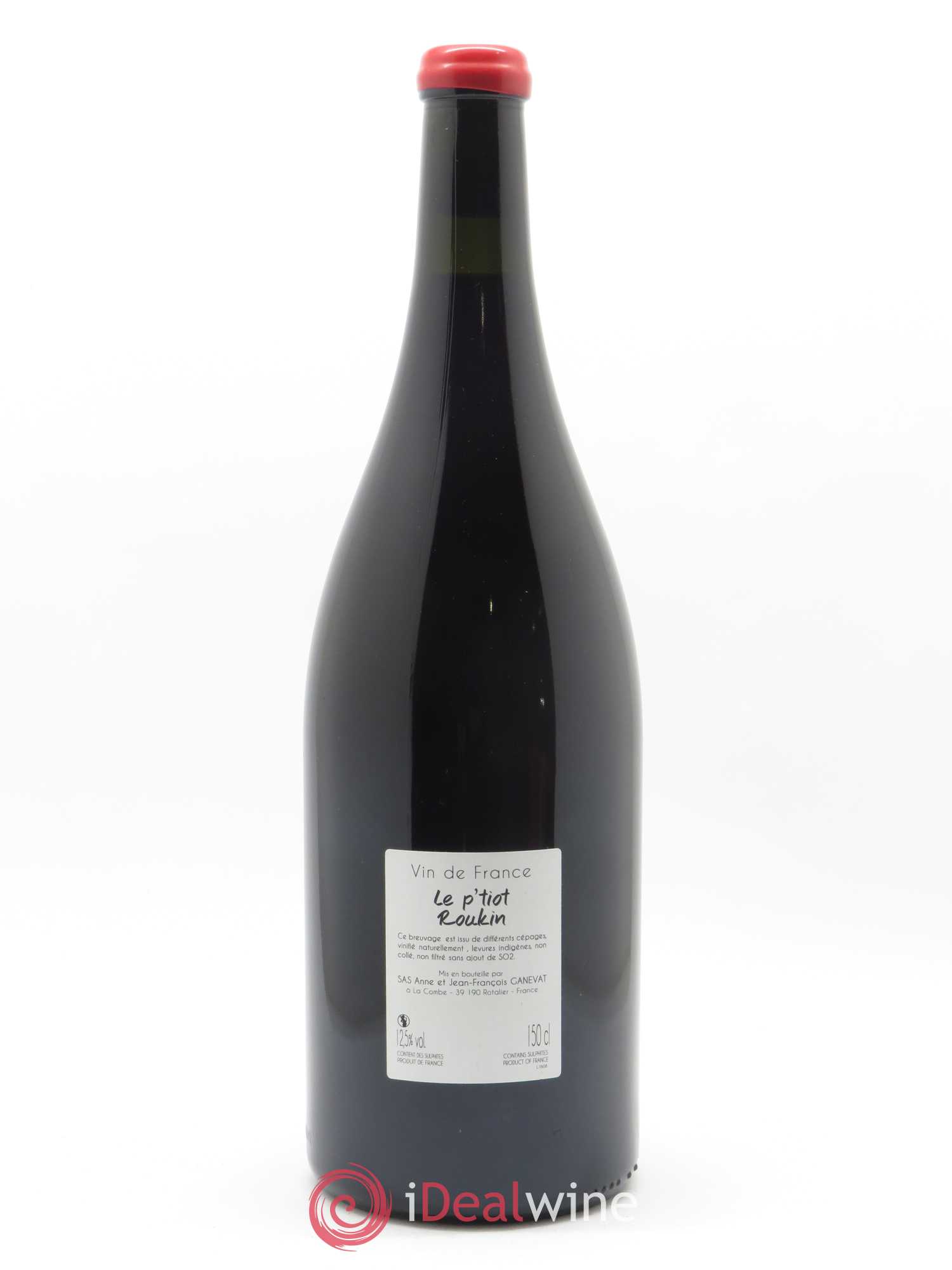 Vin de France Le P'tiot Roukin Anne et Jean François Ganevat - Lot de 1 magnum - 1
