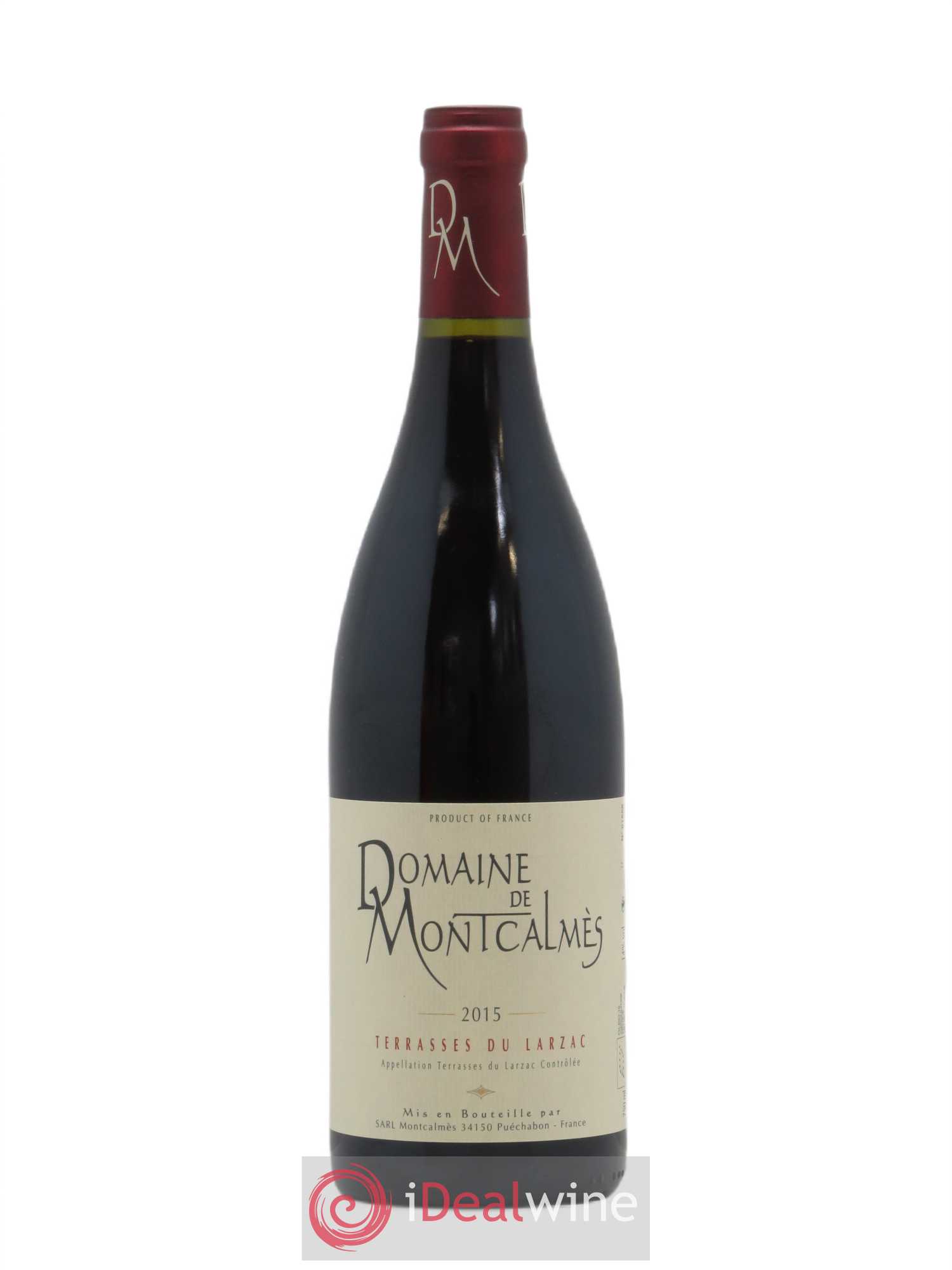 Terrasses du Larzac Domaine de Montcalmès Frédéric Pourtalié 2015 - Lot de 1 bouteille - 0