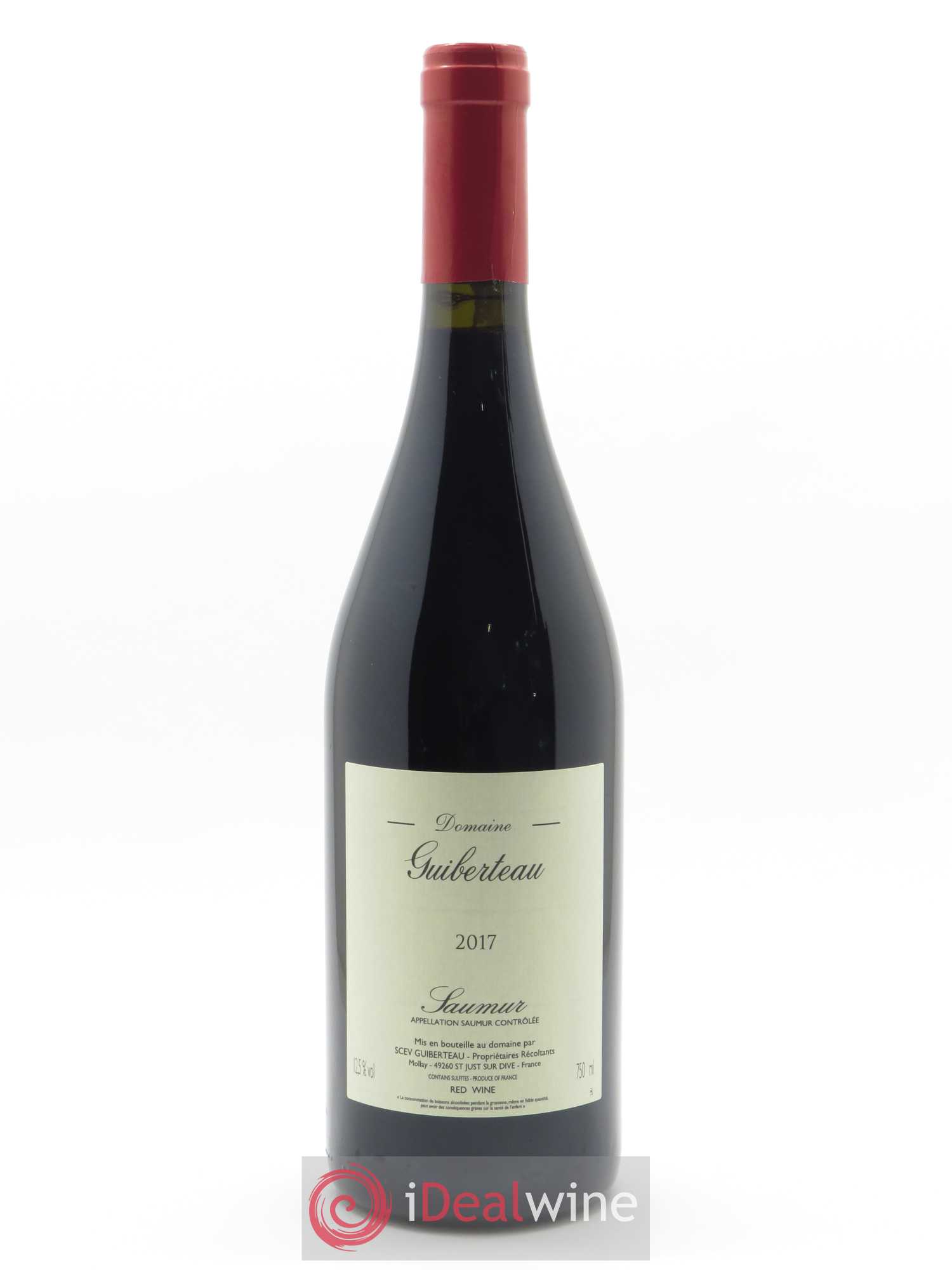 Saumur Domaine Guiberteau 2017 - Lot de 1 bouteille - 0