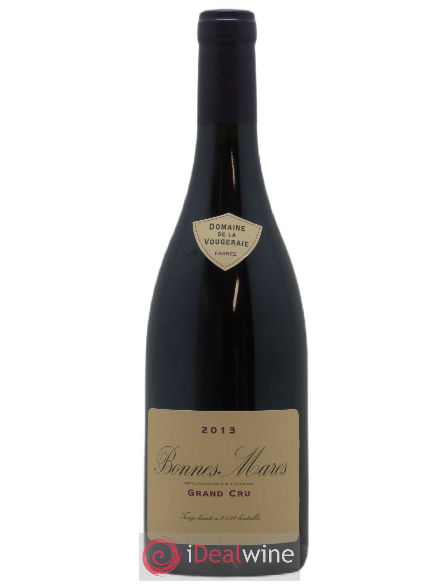 Bonnes-Mares Grand Cru La Vougeraie 2013 - Lot de 1 bouteille - 0