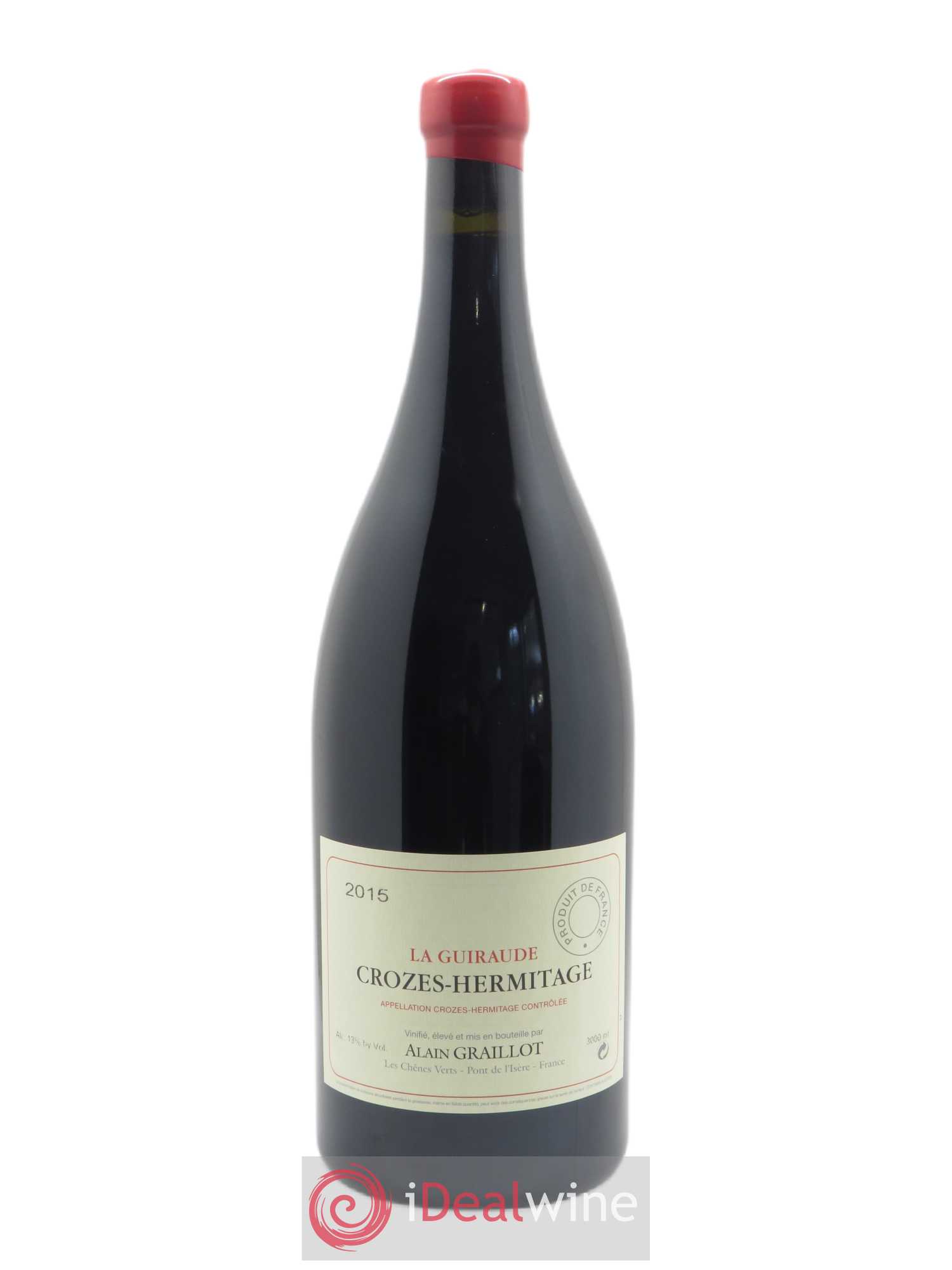 Crozes-Hermitage La Guiraude Domaine Graillot 2015 - Lotto di 1 jéroboam - 1