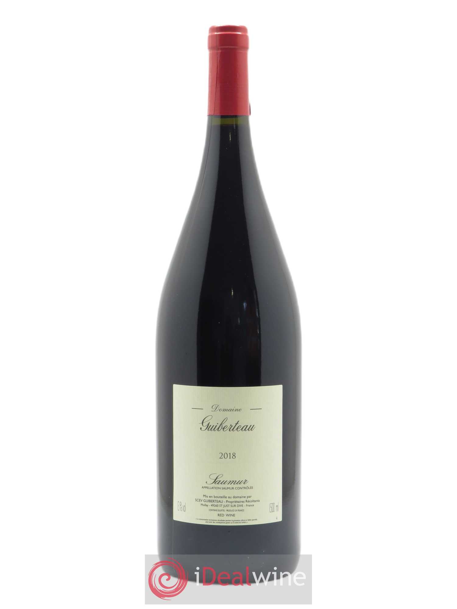 Saumur Domaine Guiberteau 2018 - Lot de 1 magnum - 0