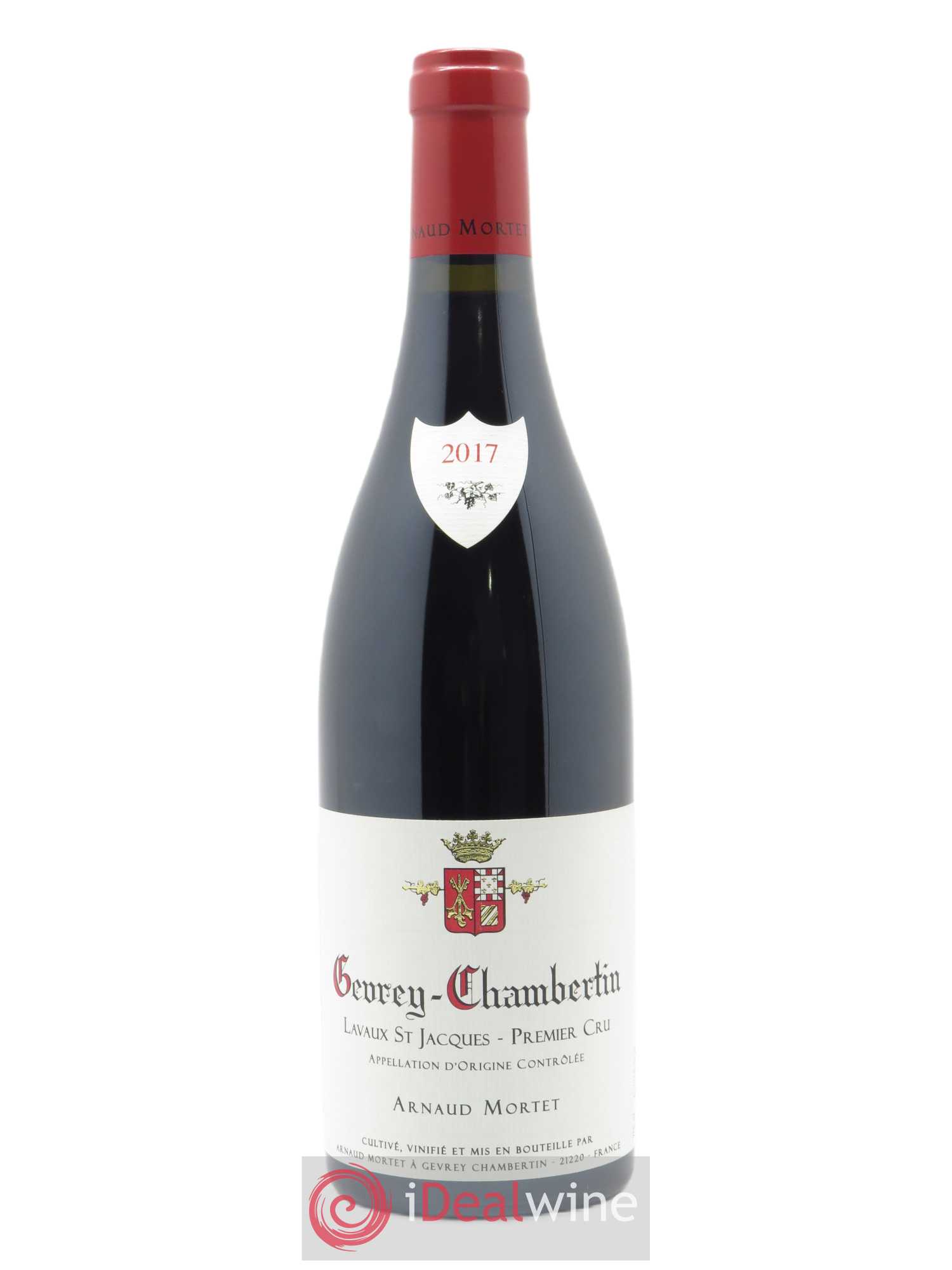 Gevrey-Chambertin 1er Cru Lavaux Saint Jacques Arnaud Mortet 2017 - Lot de 1 bouteille - 0
