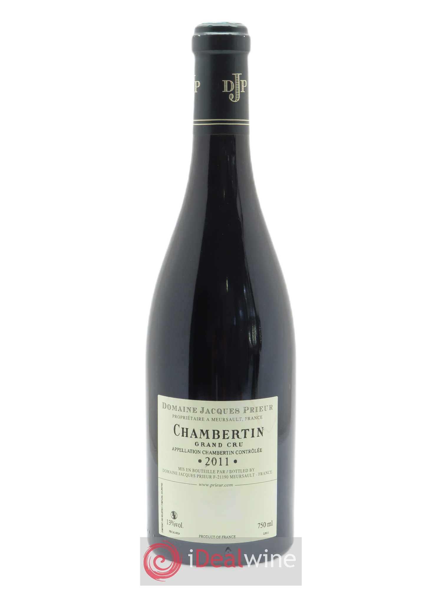 Chambertin Grand Cru Jacques Prieur (Domaine) 2011 - Lot de 1 bouteille - 1