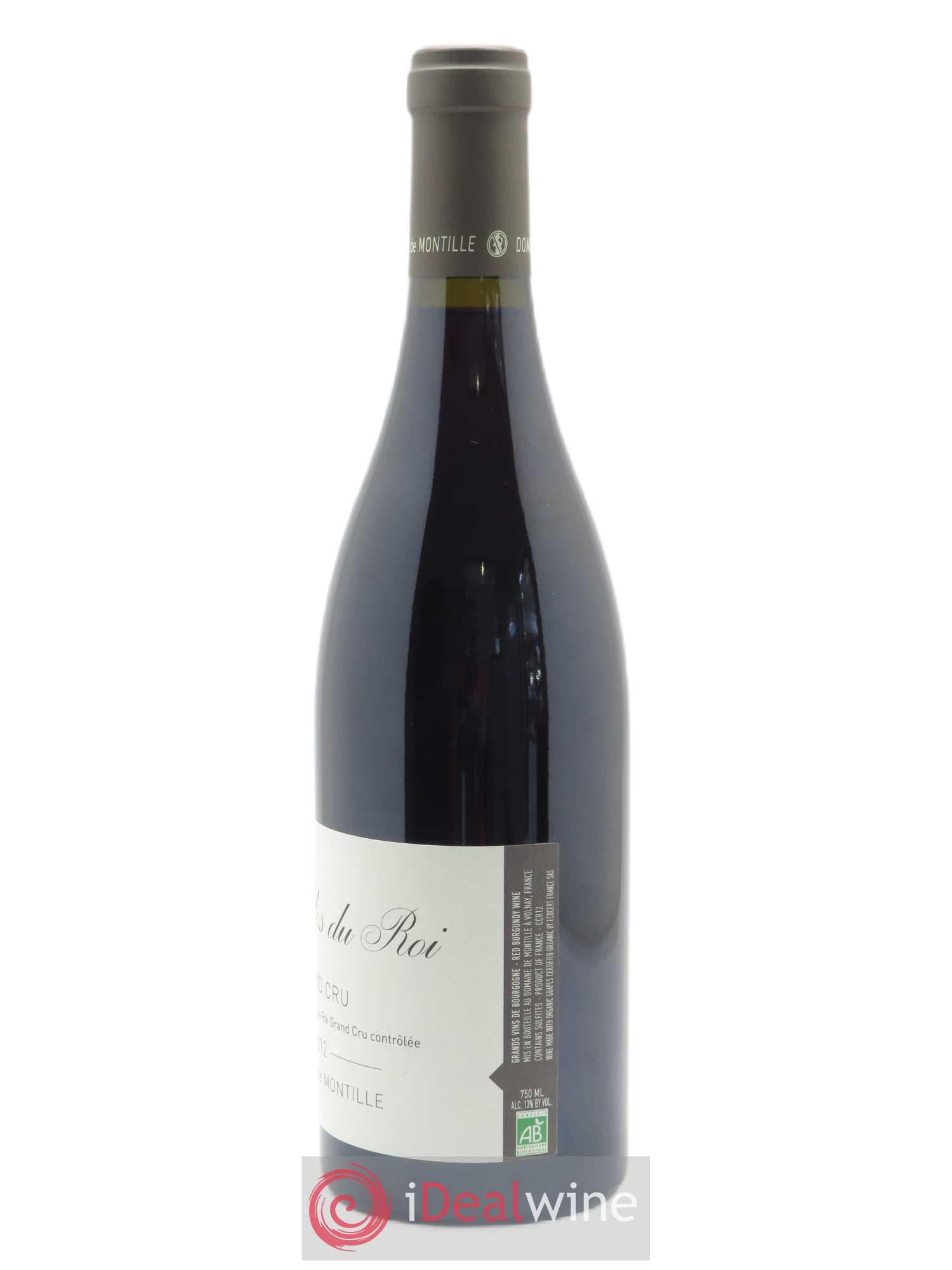 Corton Grand Cru Clos du Roi De Montille (Domaine) 2012 - Lot de 1 bouteille - 1