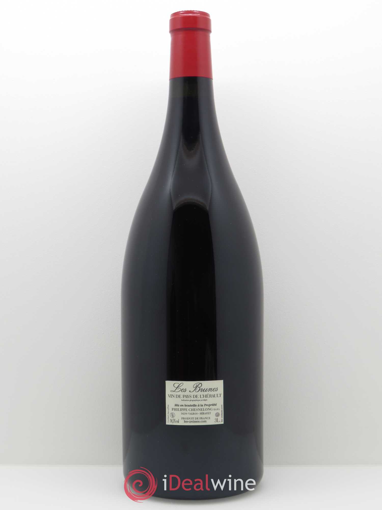 Vin de France Les Brunes Les Creisses (Domaine) 2015 - Lot de 1 double magnum - 1