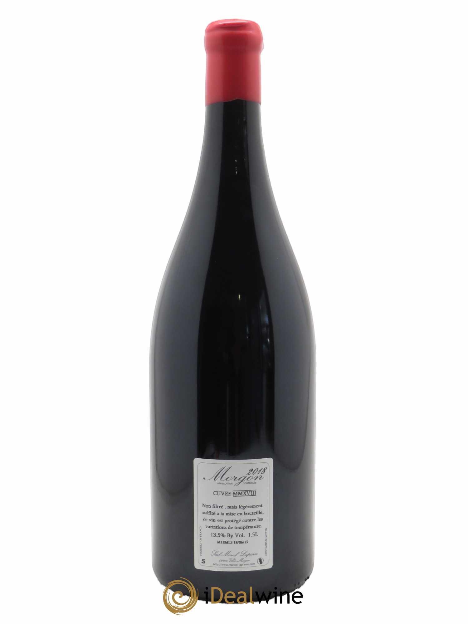 Morgon Cuvée Marcel Lapierre Marcel Lapierre (Domaine)  2018 - Lot de 1 magnum - 1