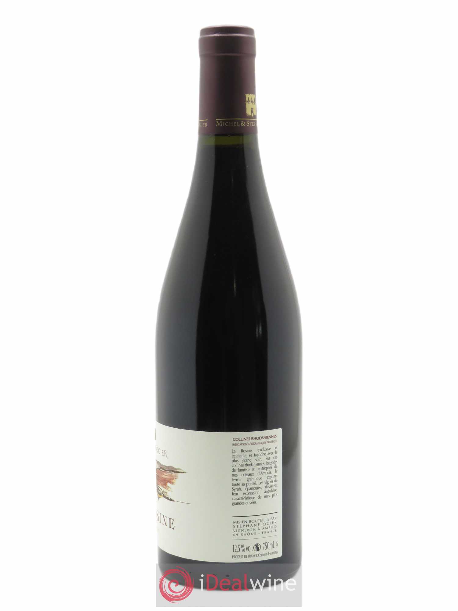 Collines Rhodaniennes La Rosine Stéphane Ogier 2013 - Lot de 1 bouteille - 1