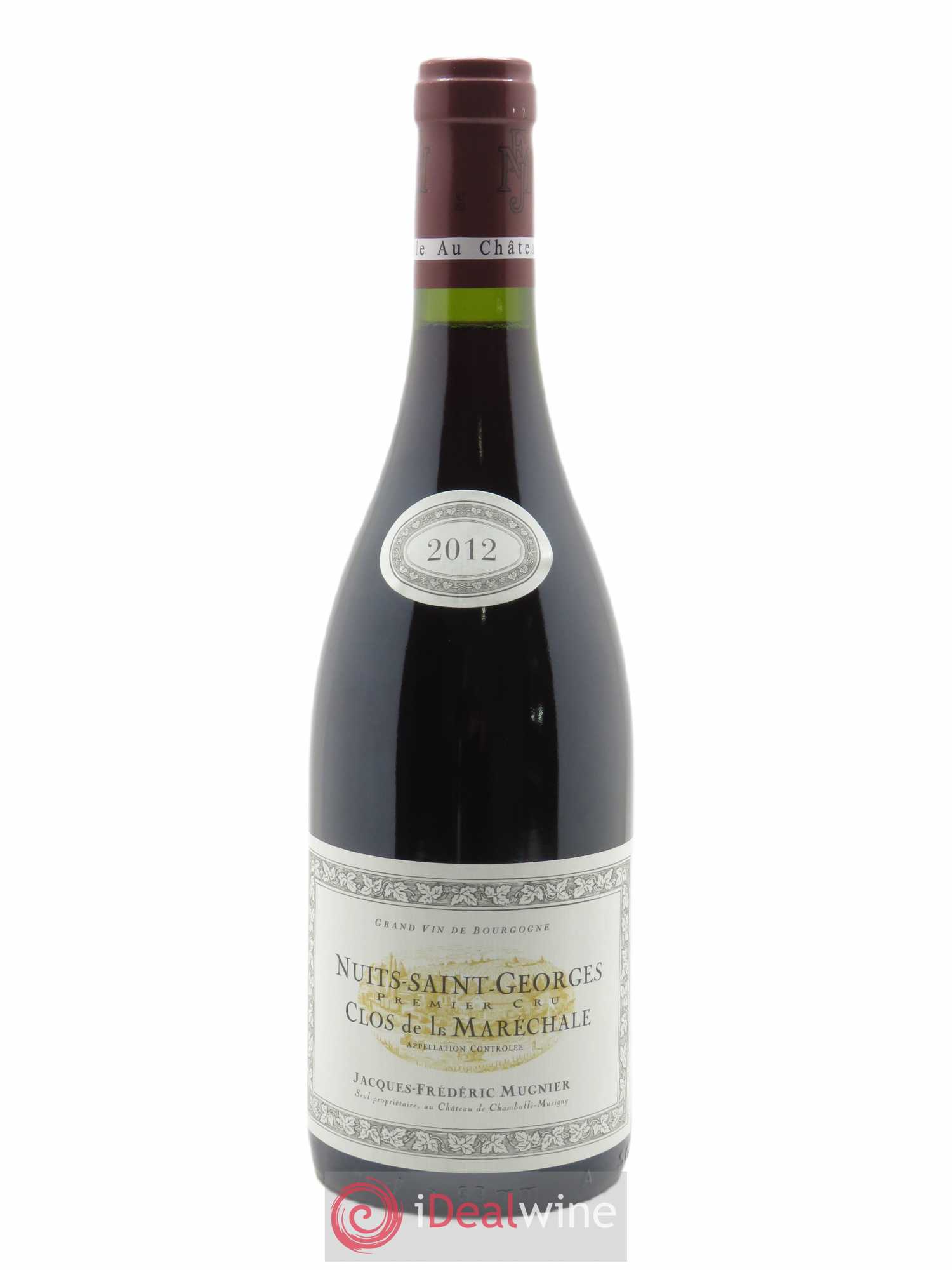 Nuits-Saint-Georges 1er Cru Clos de La Maréchale Jacques-Frédéric Mugnier 2012 - Lot de 1 bouteille - 0