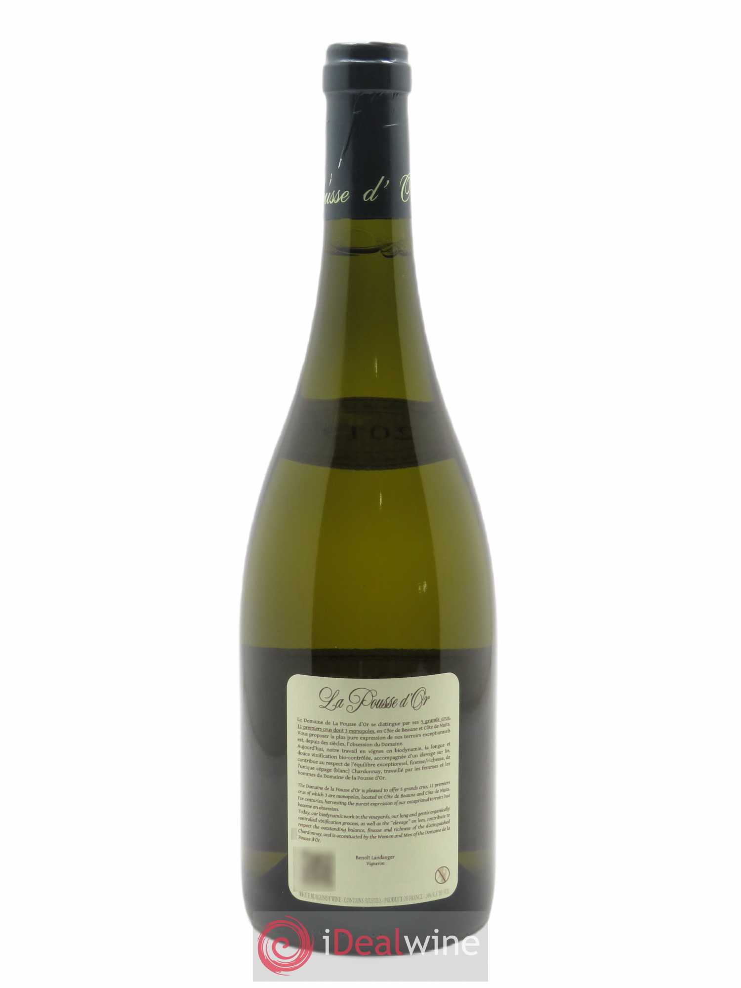 Chevalier-Montrachet Grand Cru La Pousse d'Or 2019 - Lot de 1 bouteille - 1