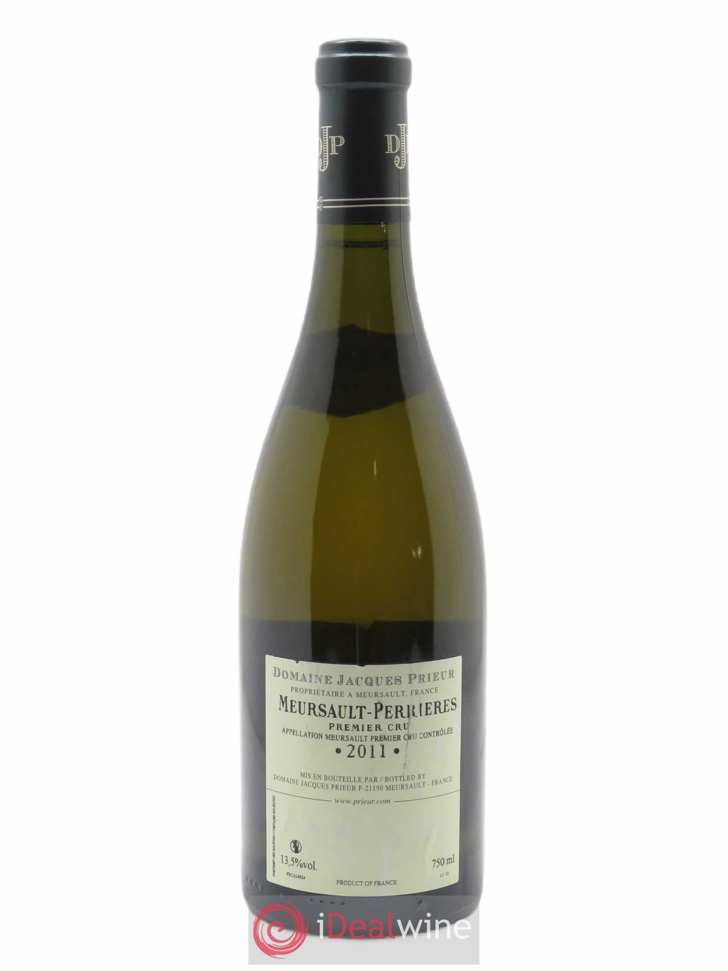 Meursault 1er Cru Perrières Jacques Prieur (Domaine) 2011 - Lot de 1 bouteille - 1