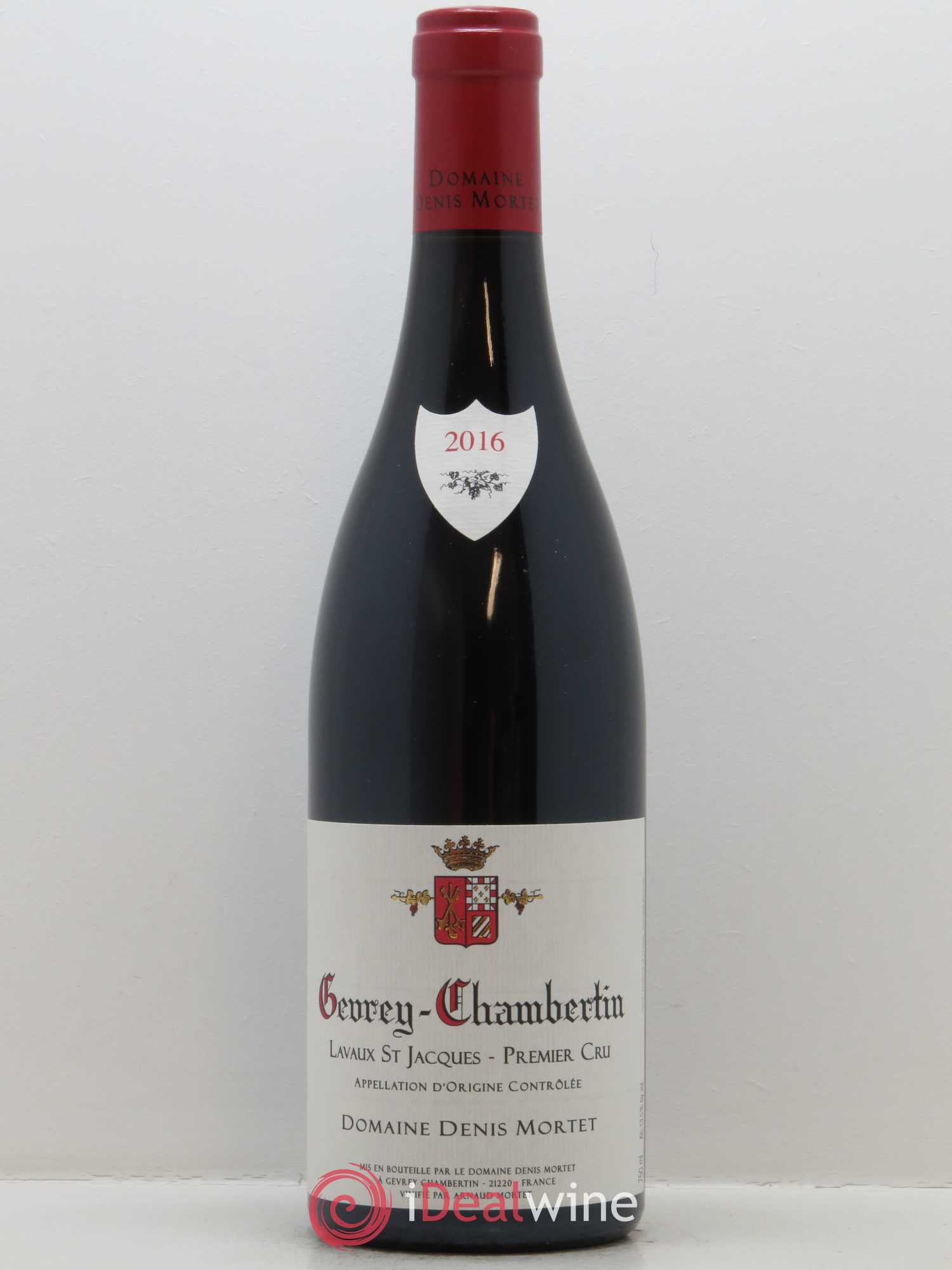 Gevrey-Chambertin 1er Cru Lavaux Saint Jacques Denis Mortet (Domaine) 2016 - Lot de 1 bouteille - 0